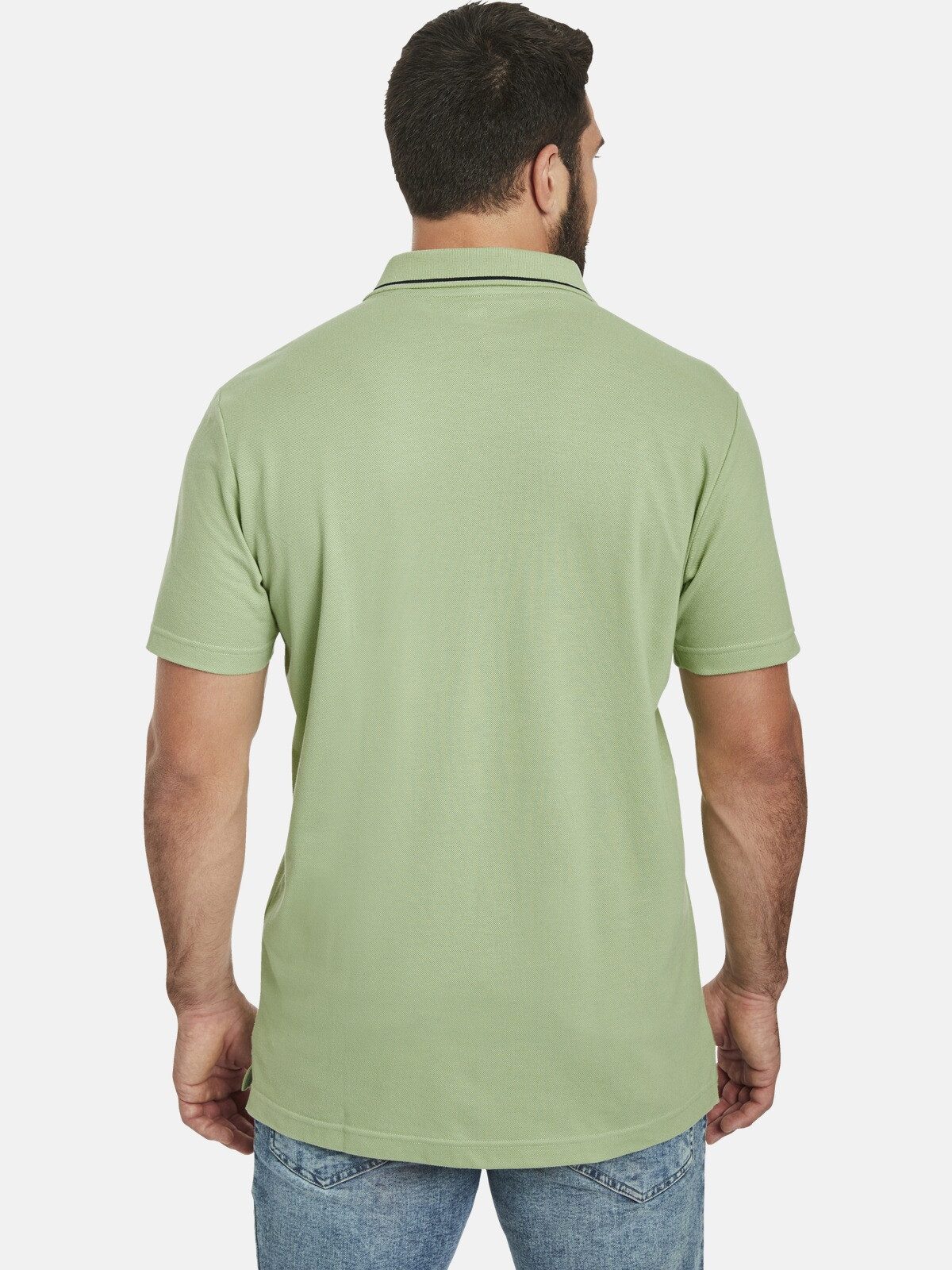 Jan Vanderstorm Poloshirt FJODOR mit nordischem Aufdruck günstig online kaufen