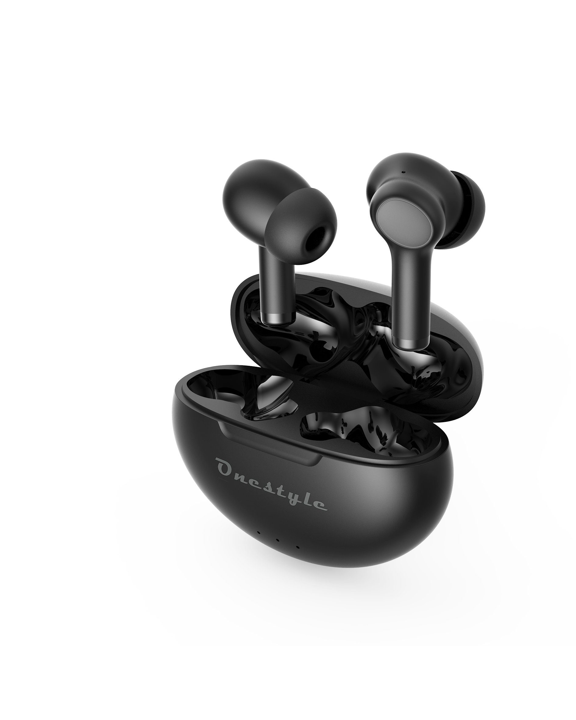 TWS-VX-Plus wireless (Bluetooth, Mikrofon, Geräuschunterdrückung) In-Ear-Kopfhörer integriertes Onestyle