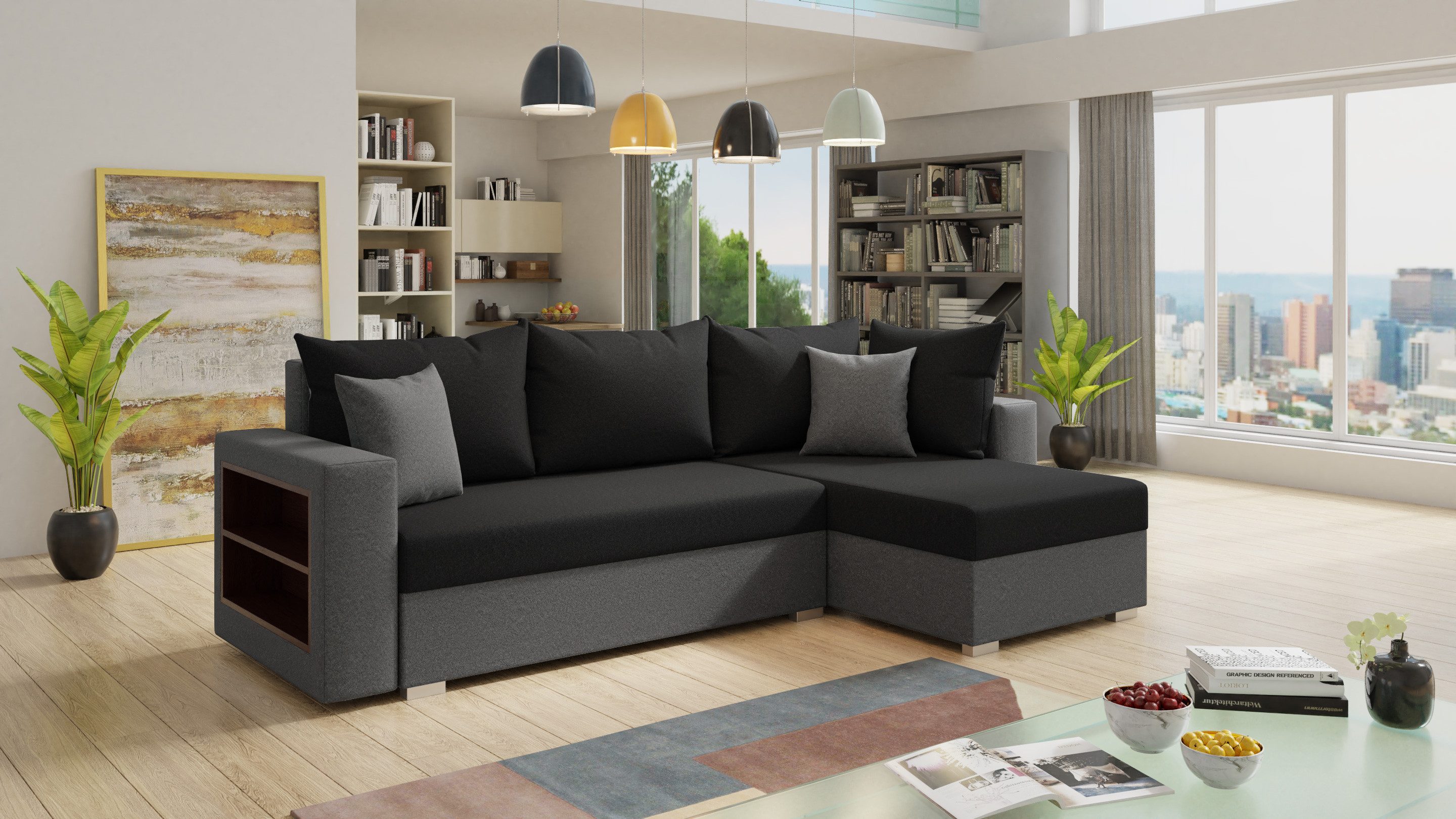 Sofnet Ecksofa Lord, mit Schlaffunktion und günstig online kaufen