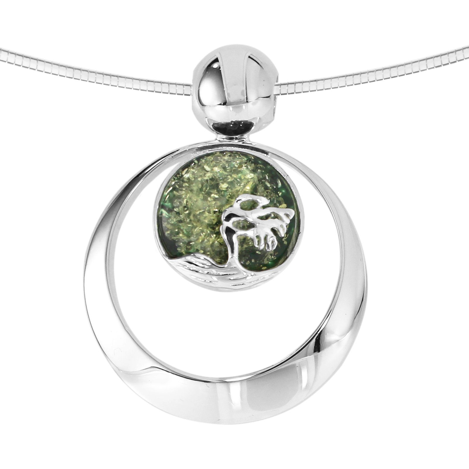 OSTSEE-SCHMUCK Kette mit Anhänger - Windflüchter günstig online kaufen