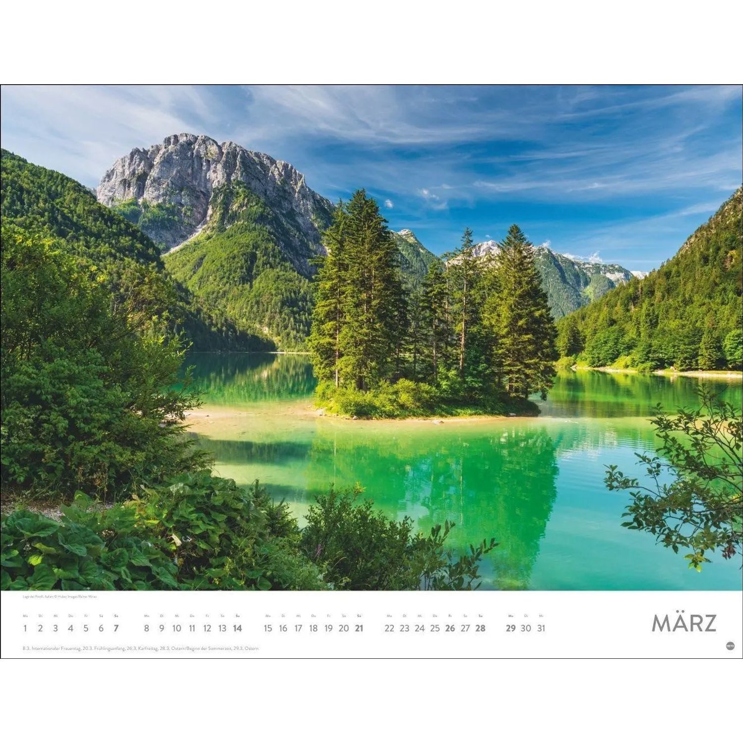 HEYE Wandkalender Seeblicke Posterkalender 2027 – Bild 5 von 5