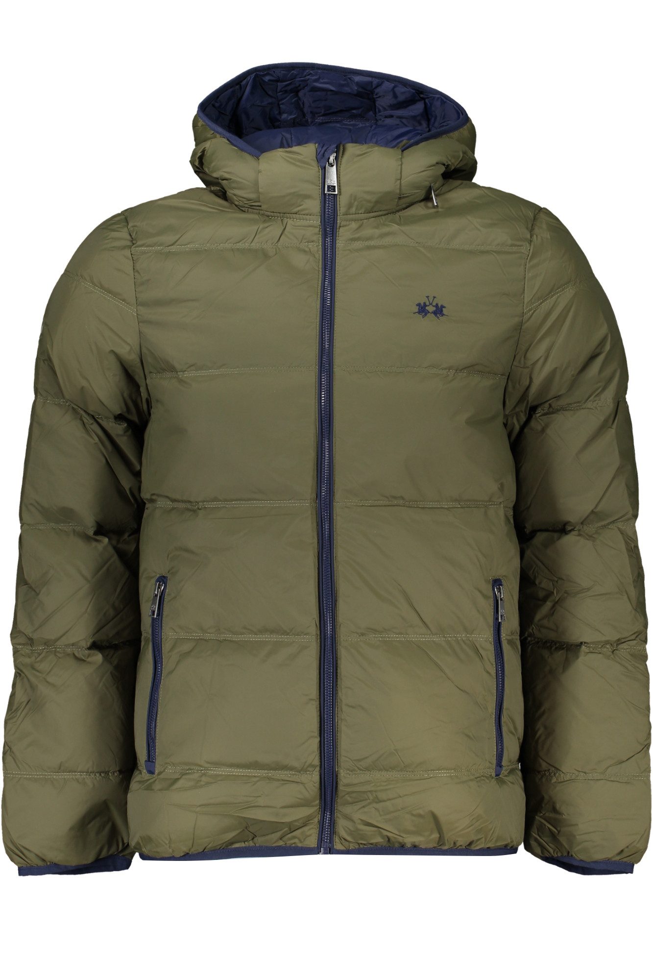 La Martina Outdoorjacke Elegante grüne Herrenjacke mit Kapuze - Leicht & stilvoll