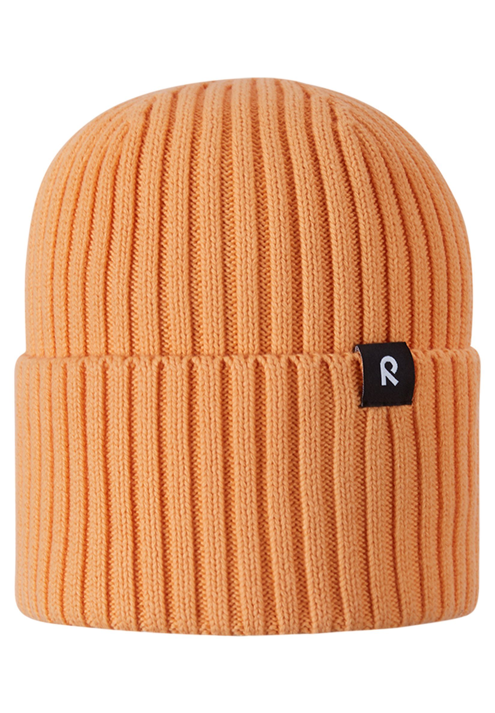 reima Beanie Hattara Logo-Applikation Orange Peach