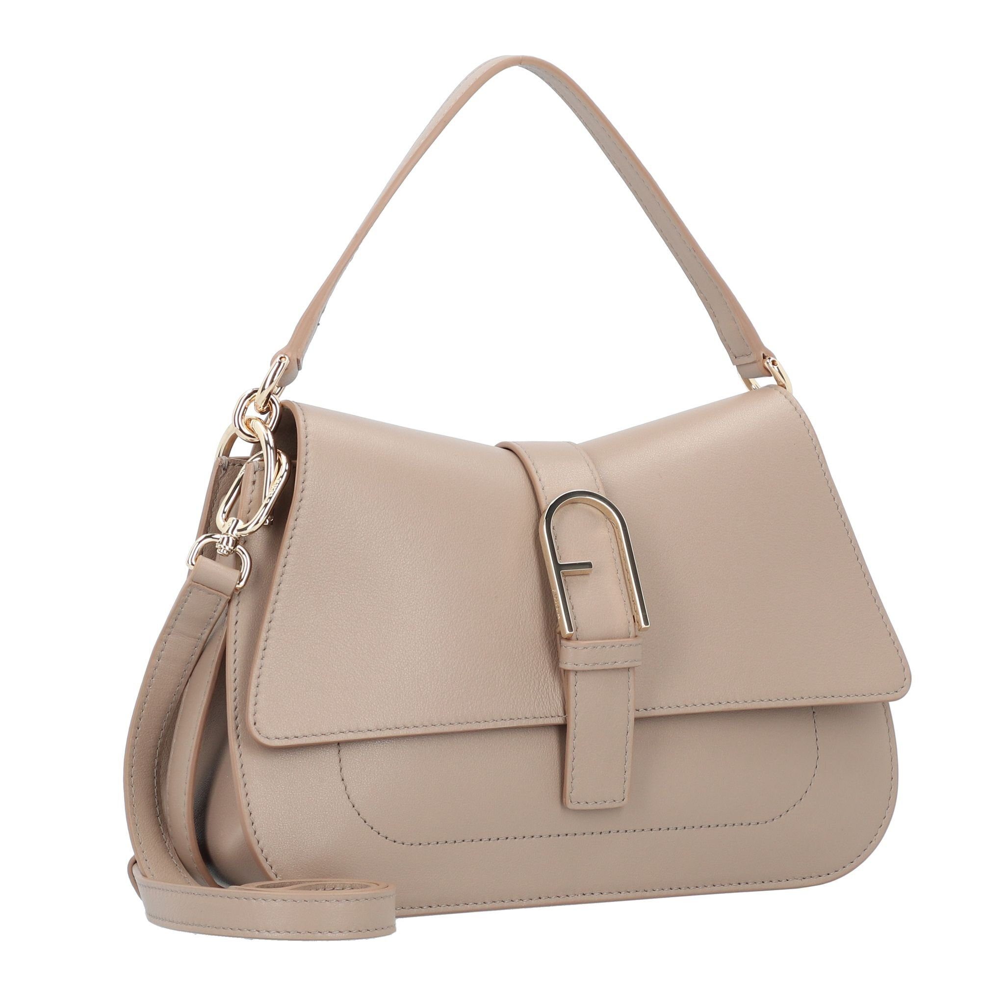 Furla Henkeltasche Flow, Leder
