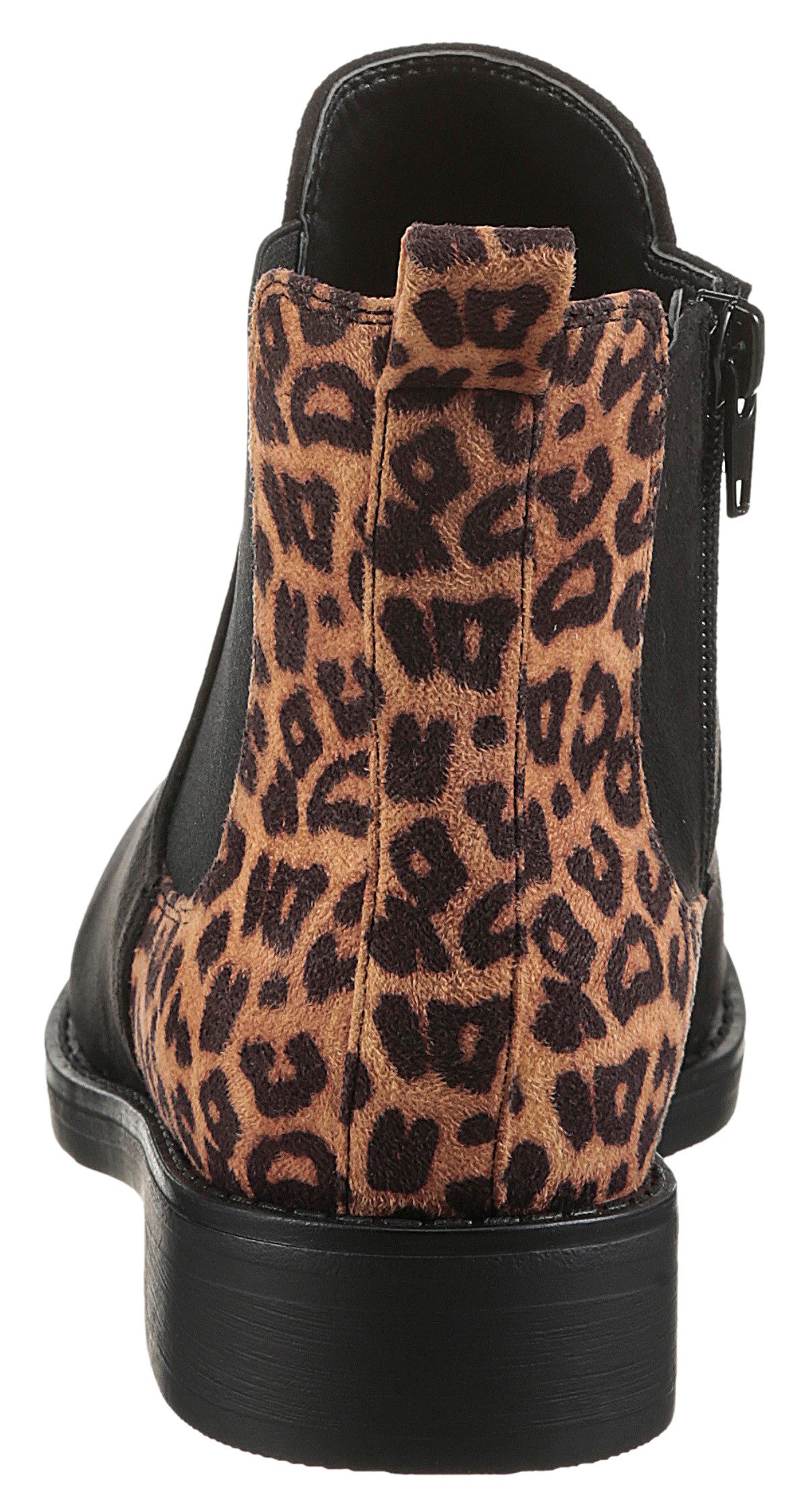 Aniston SHOES Chelseaboots, Stiefelette, Blockabsatz, mit breitem Stretch - NEUE KOLLEKTION