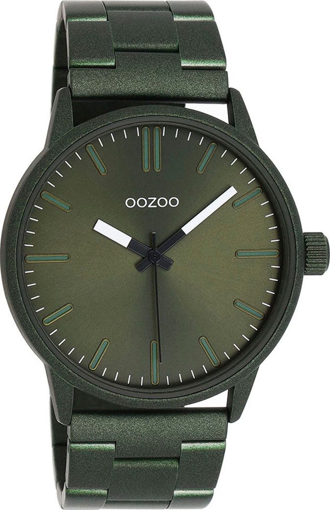 OOZOO Quarzuhr C11402, Armbanduhr, Herrenuhr, Edelstahlarmband, günstig online kaufen