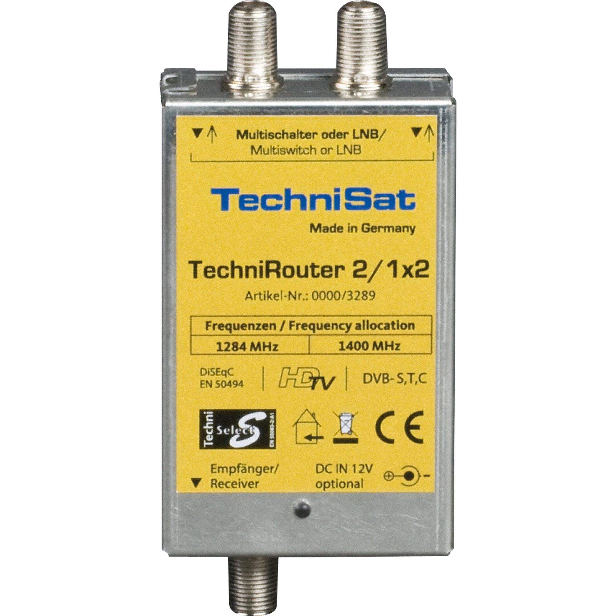 SAT-Multischalter TechniSat TECHNIROUTER MINI 2/1X2, Multischalter