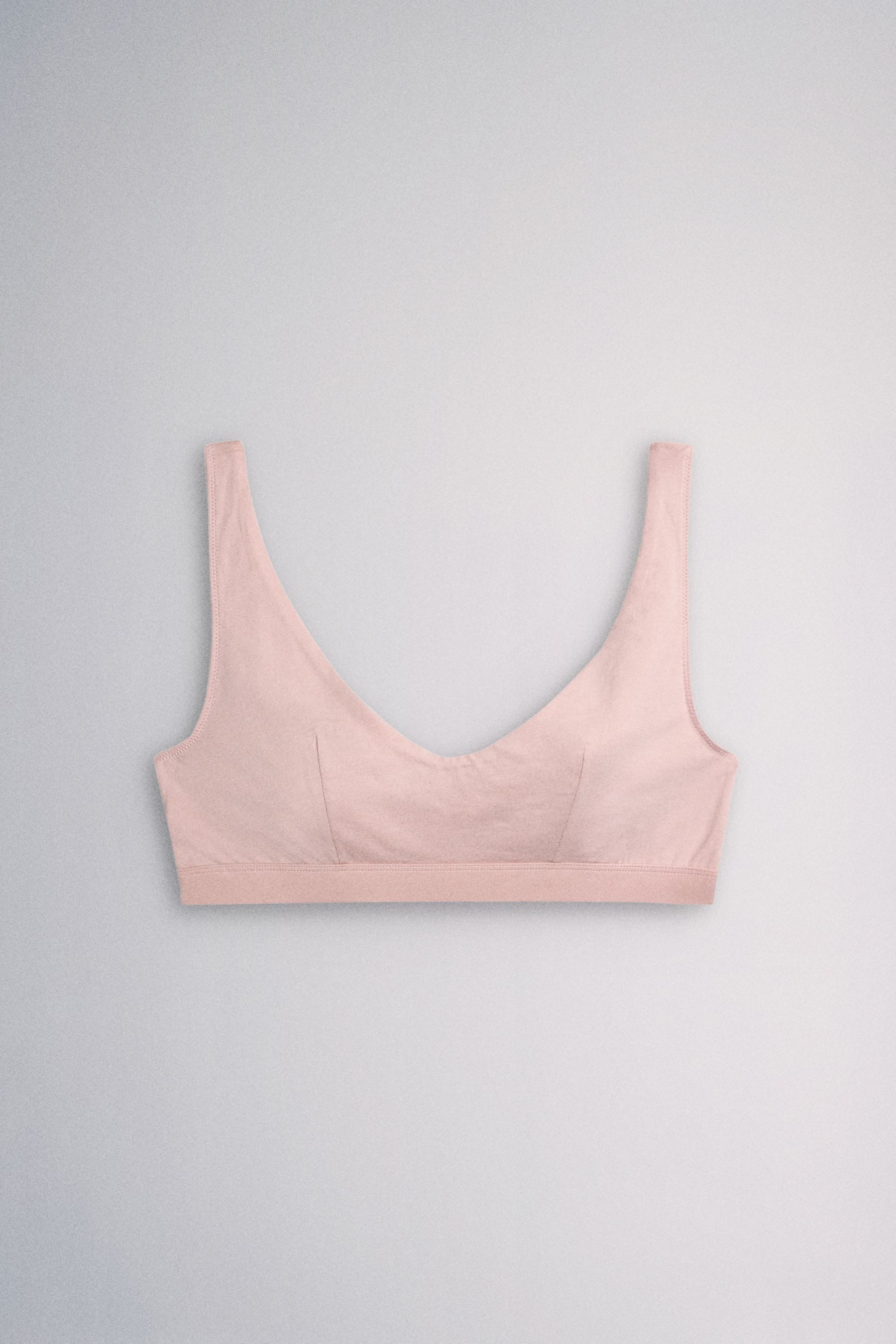 The Set Set: Bralette-BH The Set Kurze Triangel-BHs aus Baumwolle, 5er-Pack (5-tlg) – Bild 2 von 5