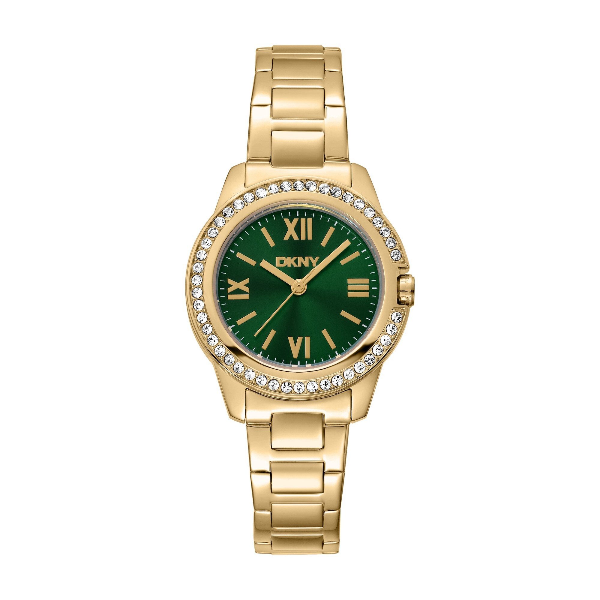 DKNY Quarzuhr Quarzuhr Damenuhr 30 Quarz Damen
