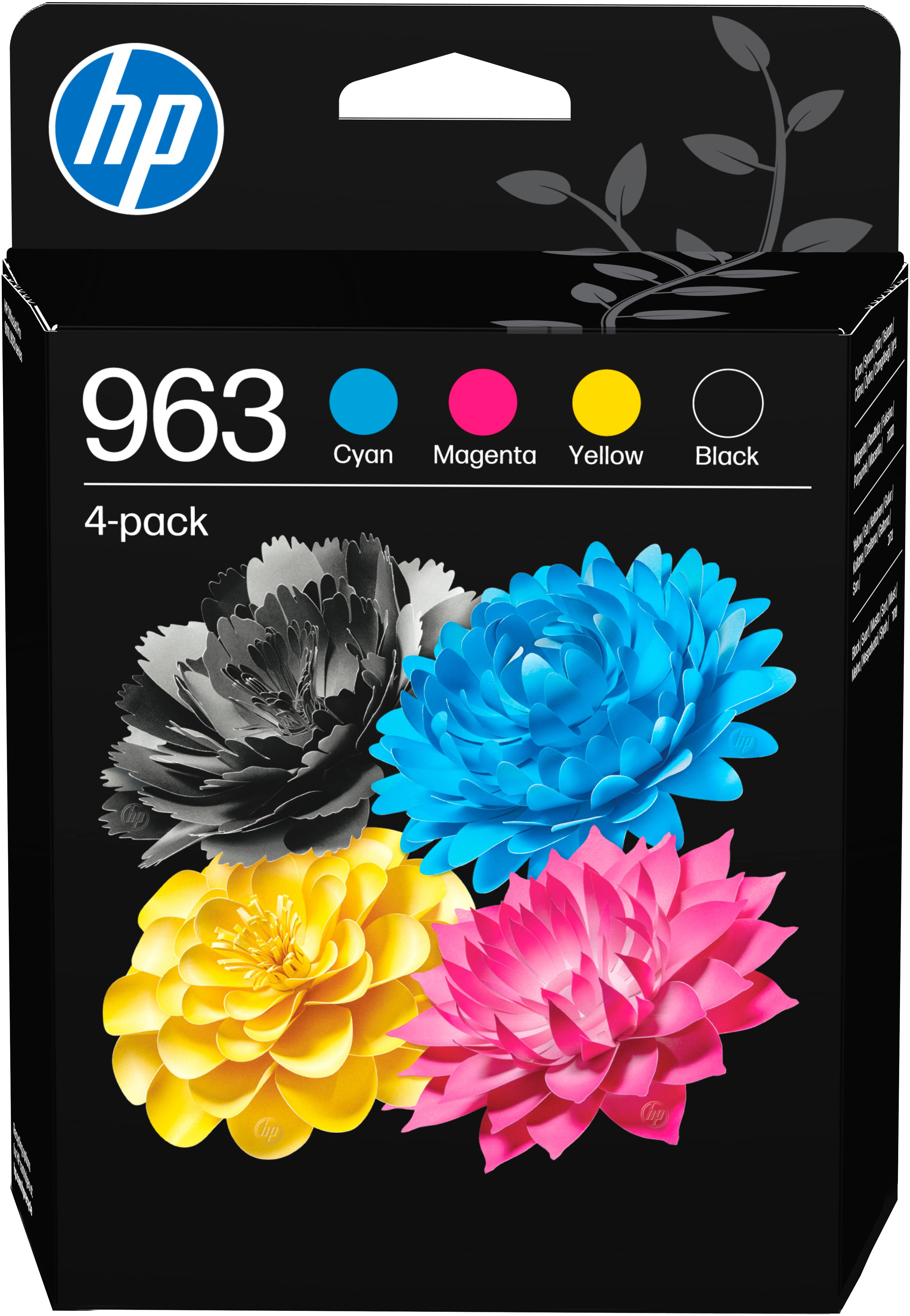 HP 963 4er-Pack Tintenpatrone (Set, 4-tlg)