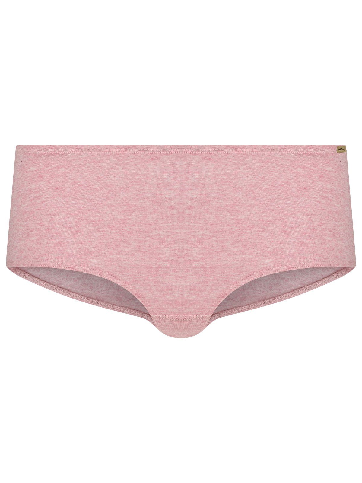 COMAZO Panty rosa-melange Panty Vegan Baumwoll Damen (Stück, 1-St)