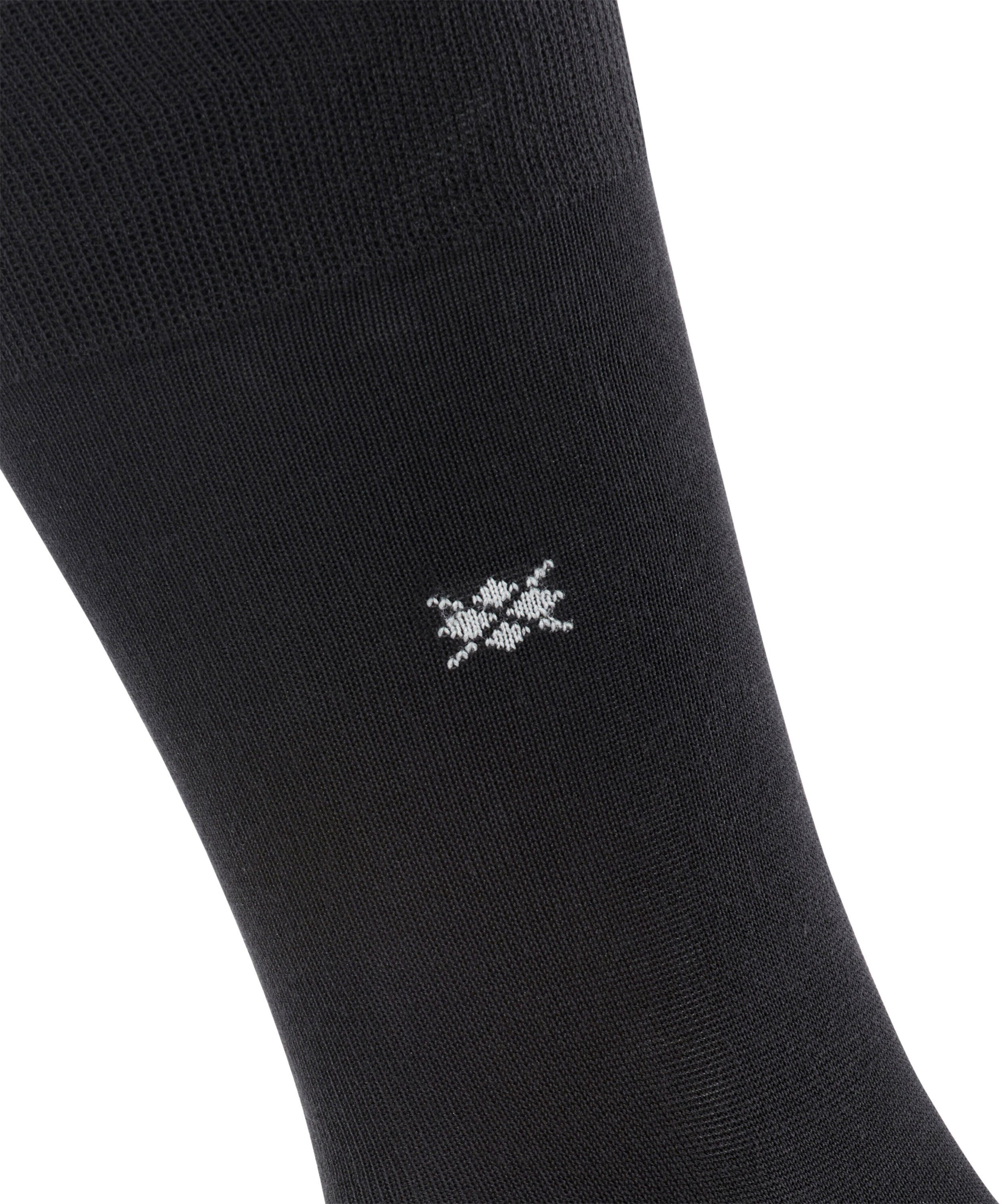 Burlington Socken Dublin Socken mit feiner Baumwolle (1-Paar) mit feiner Baumwolle
