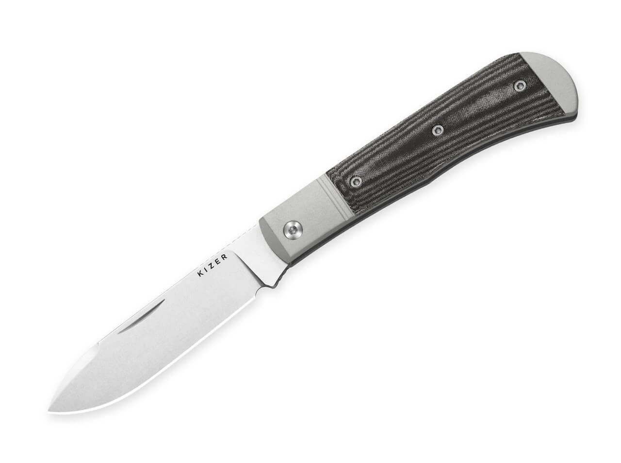 Kizer Taschenmesser Kizer Trestle D Nitro-V, Aluminum, Micarta, Taschenmesser, (1 St), leicht