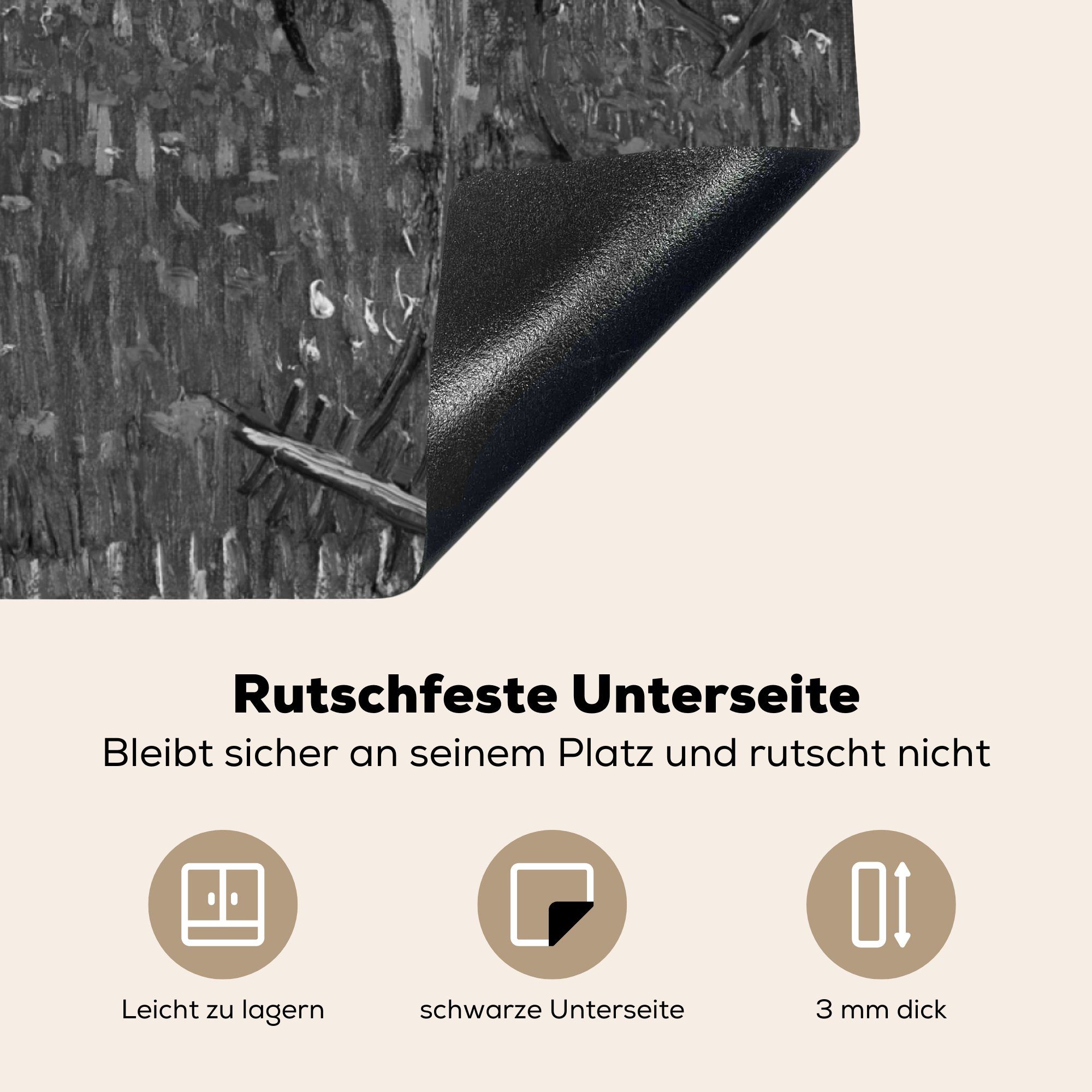 - Vinyl, Herdblende-/Abdeckplatte für MuchoWow Obstgarten van Vincent tlg), cm, Blühender Arbeitsplatte Gogh, küche Ceranfeldabdeckung, (1 78x78