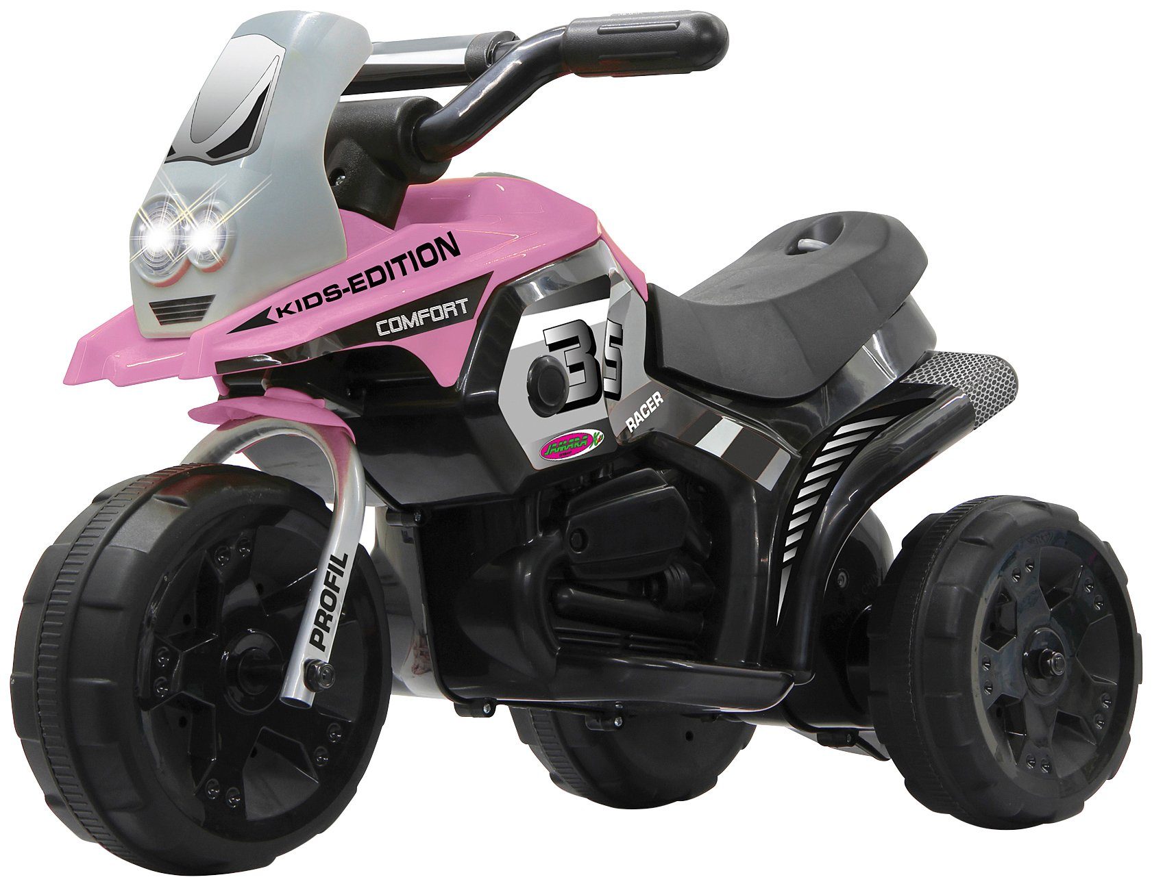 Jamara Elektro-Kindertrike Racer, Belastbarkeit 30 kg, für Kinder ab 3 Jahre, 6 V