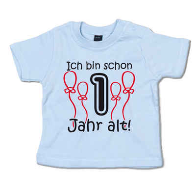 G-graphics T-Shirt Ich bin schon 1 Jahr alt! Baby T-Shirt, mit Spruch / Sprüche / Print / Aufdruck