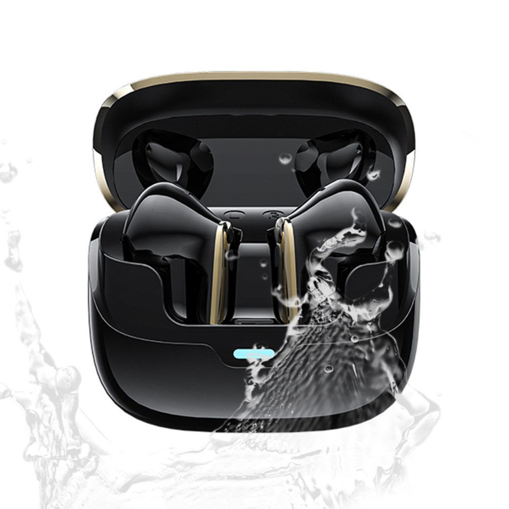 Valdus Luxuriöse Bluetooth Kopfhörer mit aktiver Geräuschunterdrückung In-Ear-Kopfhörer (Luxuriöse Bluetooth Ohrhörer mit aktiver Geräuschunterdrückung, 6-Mikrofon-Technologie und Transparenzmodus für klaren Klang und höchsten Tragekomfort., Kabellose Ohrhörer mit 6-Mikrofon-Technologie und Transparenzmodus)