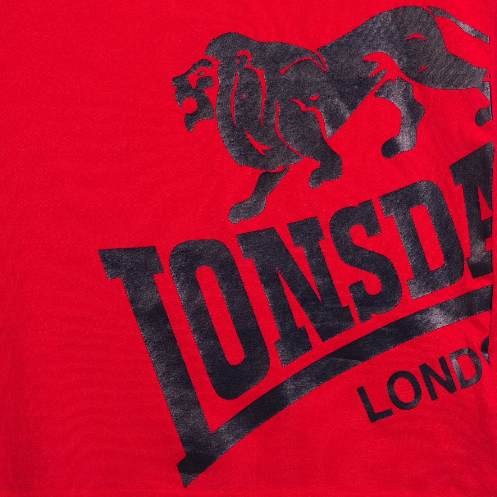 Red T-Shirt DEREHAM Lonsdale