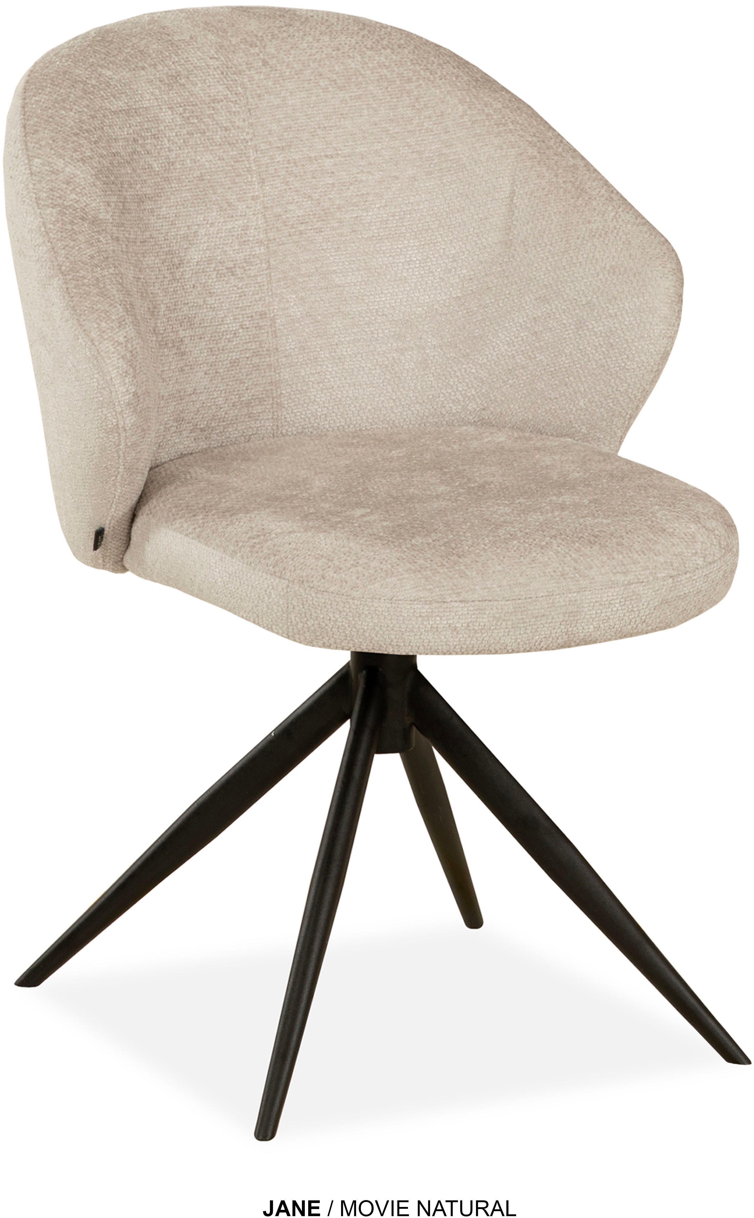 OMG Design Esszimmerstuhl Jane (Set, 2 St), Drehstuhl mit auto-return, Schalenstuhl