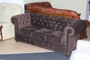 JVmoebel Chesterfield-Sofa Chesterfield Sofa Sofagarnitur Designer Polster Sitz Couch 3+2+1, 3 Teile, Chesterfield 3+2+1 Sitzer Garnitur Sofa Couch
