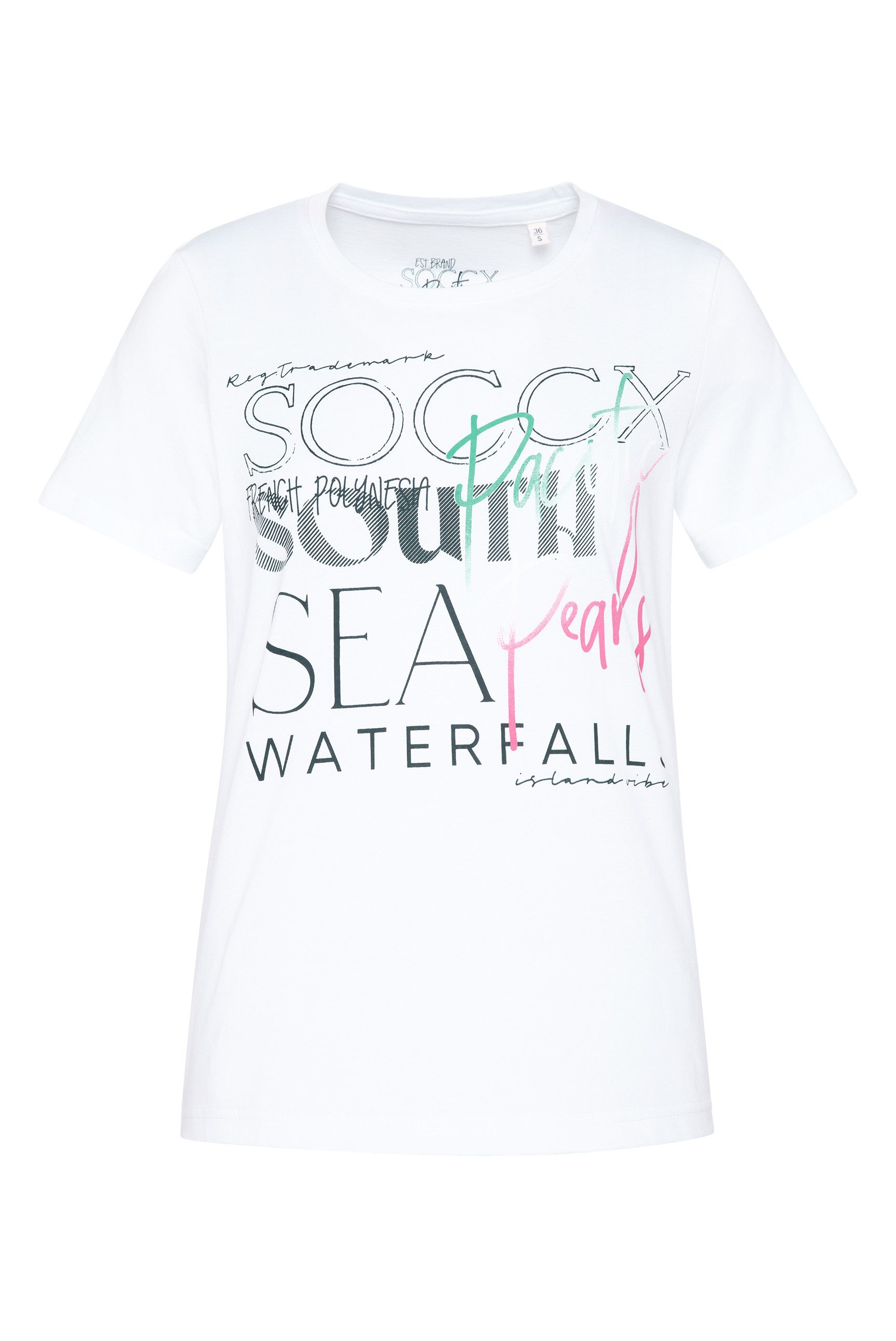 SOCCX Rundhalsshirt, aus Baumwolle günstig online kaufen