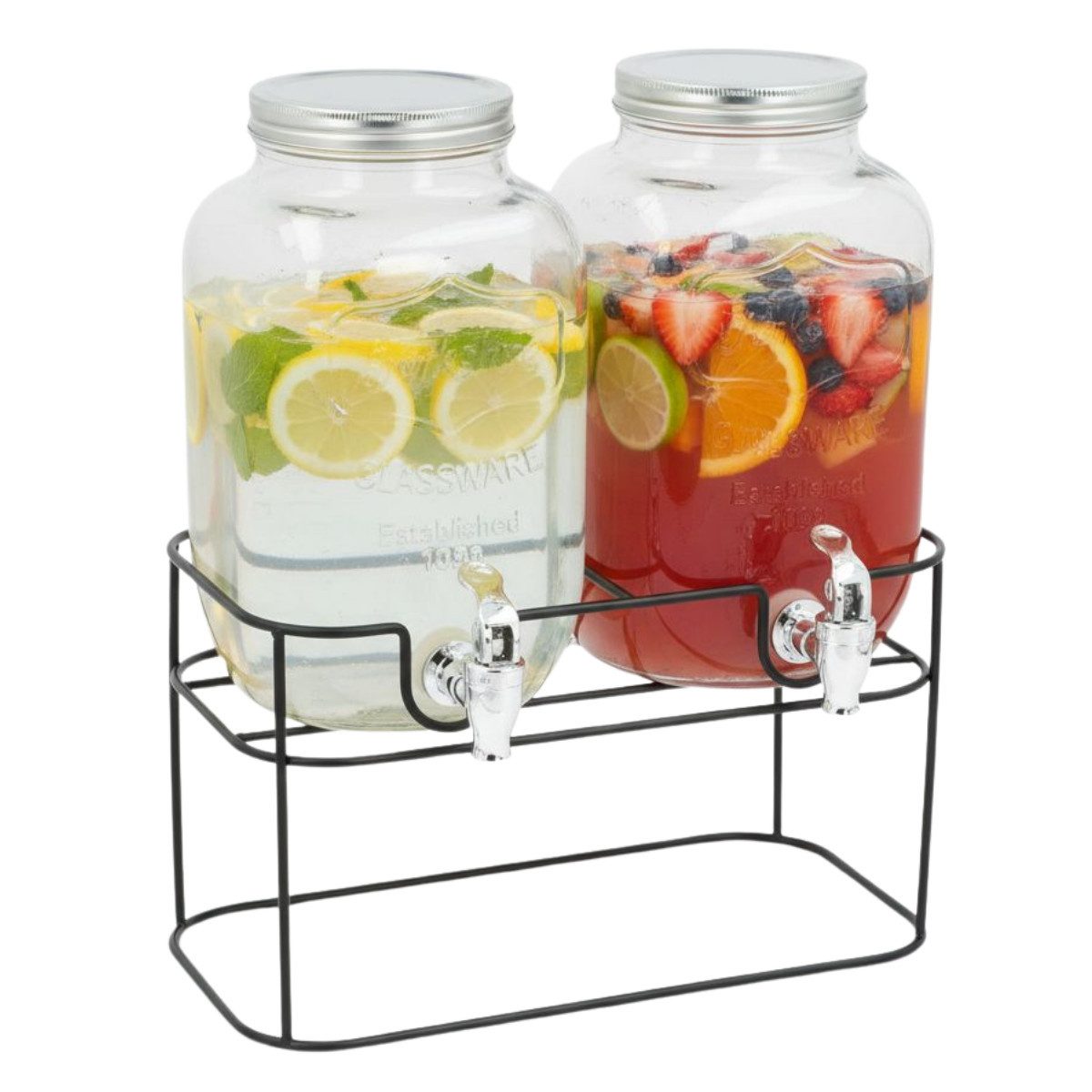 CUISINE ELEGANCE Getränkespender Cuisine Elegance DoppelSpender 2x 4L