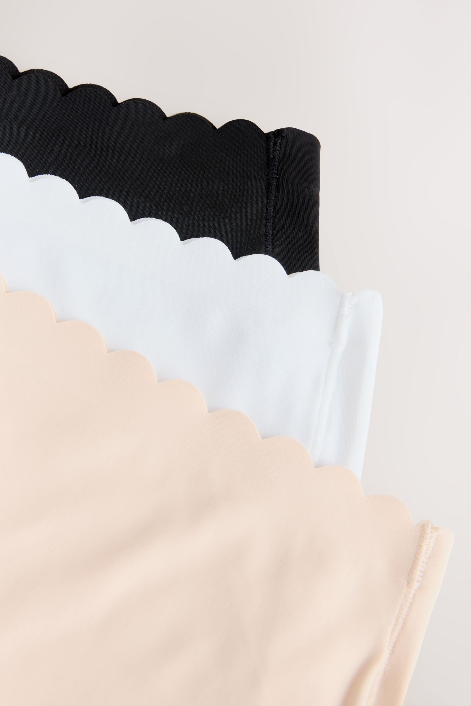Next Midislip 3er-Pack Nahtlose Slips mit Bogenkante, Midi (3-St)