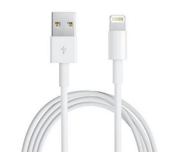 OIITH Apple MD818ZM/A iPhone Lightning auf USB Kabel 1m Ladekabel USB-Ladegerät