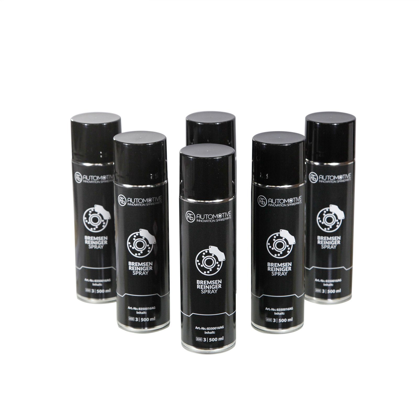 Bremsenreiniger Intensiv Sprühdose Acetonfrei Spraydose 6x500ml Bremsenreiniger