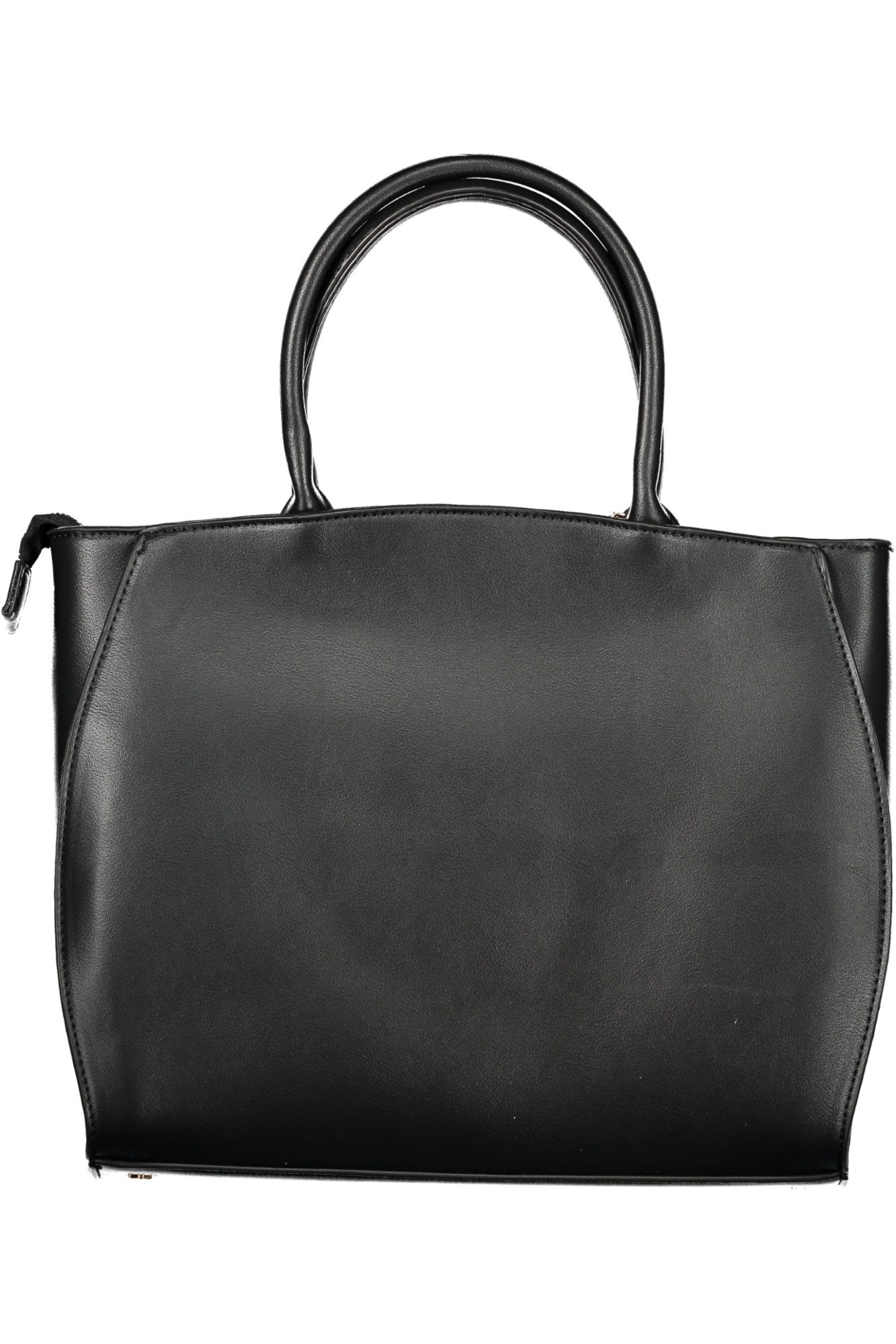 Laura Biagiotti Umhängetasche, Elegante schwarze Damentasche mit verstellbarem Schulterriemen & Münz