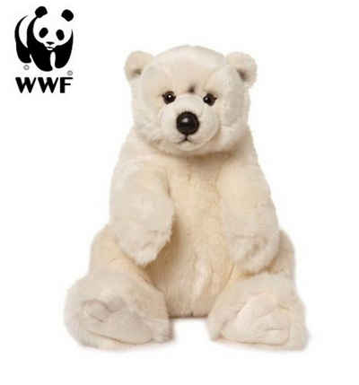 WWF Plüschfigur Plüschtier Eisbär (sitzend, 32cm)