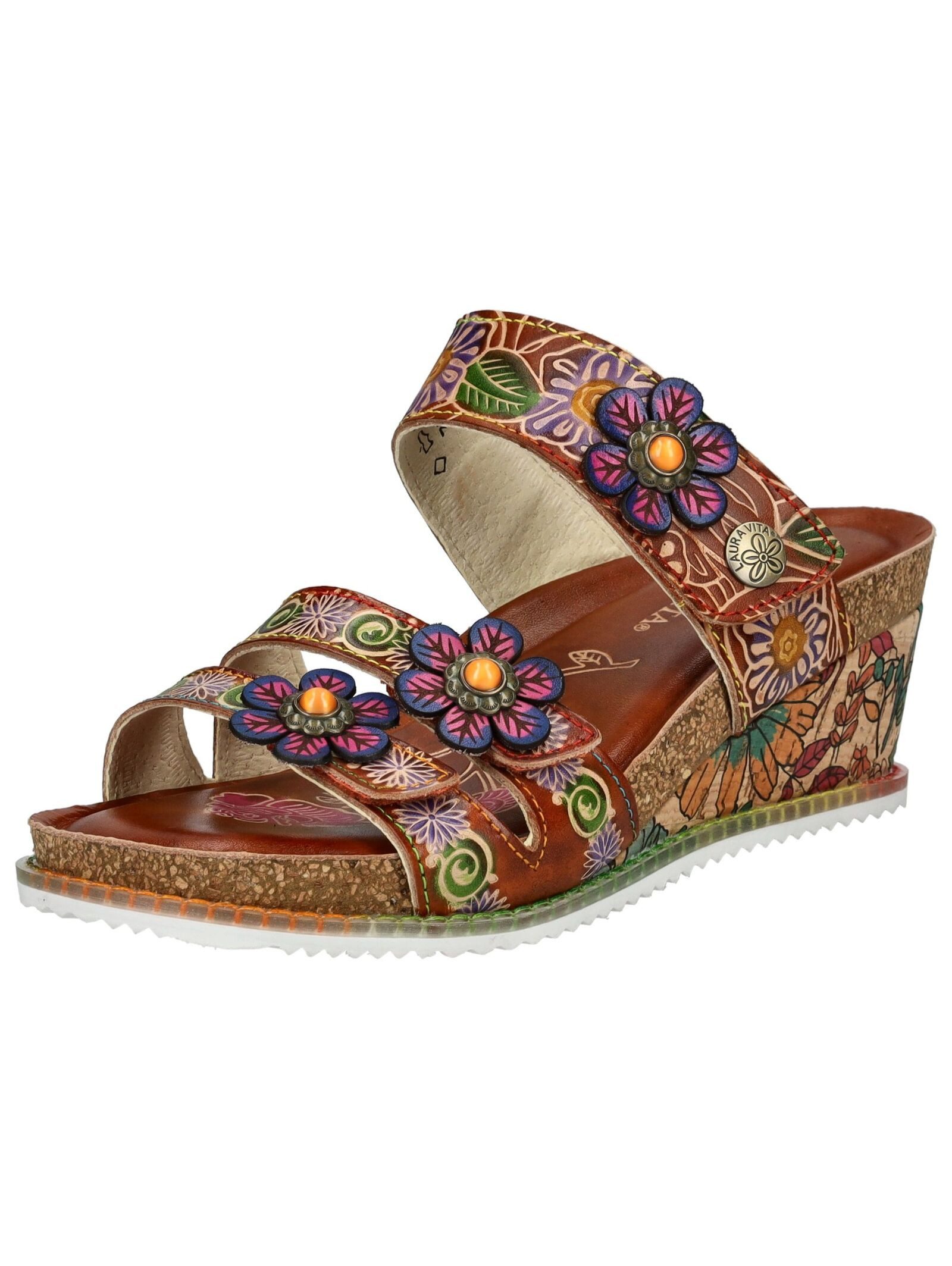 LAURA VITA Pantoletten Leder Pantolette günstig online kaufen