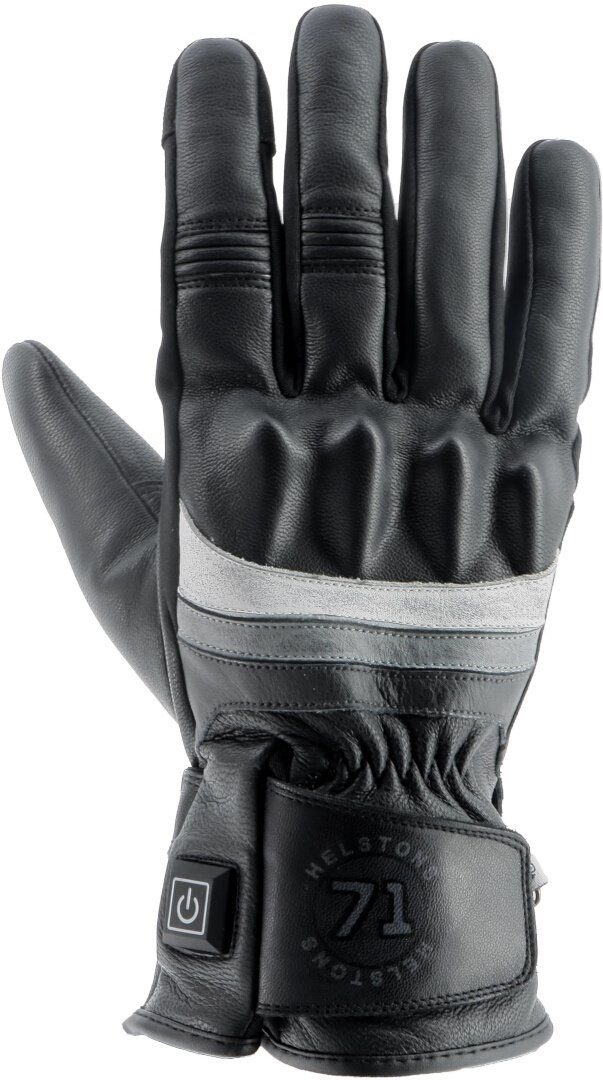 Motorrad-Handschuhe Leder REV'IT Summit H20 Wasserdicht Schwarz Online