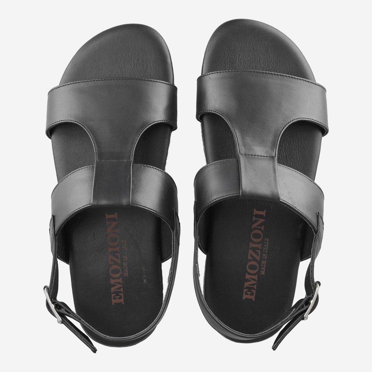 Emozioni Emozioni M8141 NERO, Sandaletten, Schwarz, Herren Sandalette