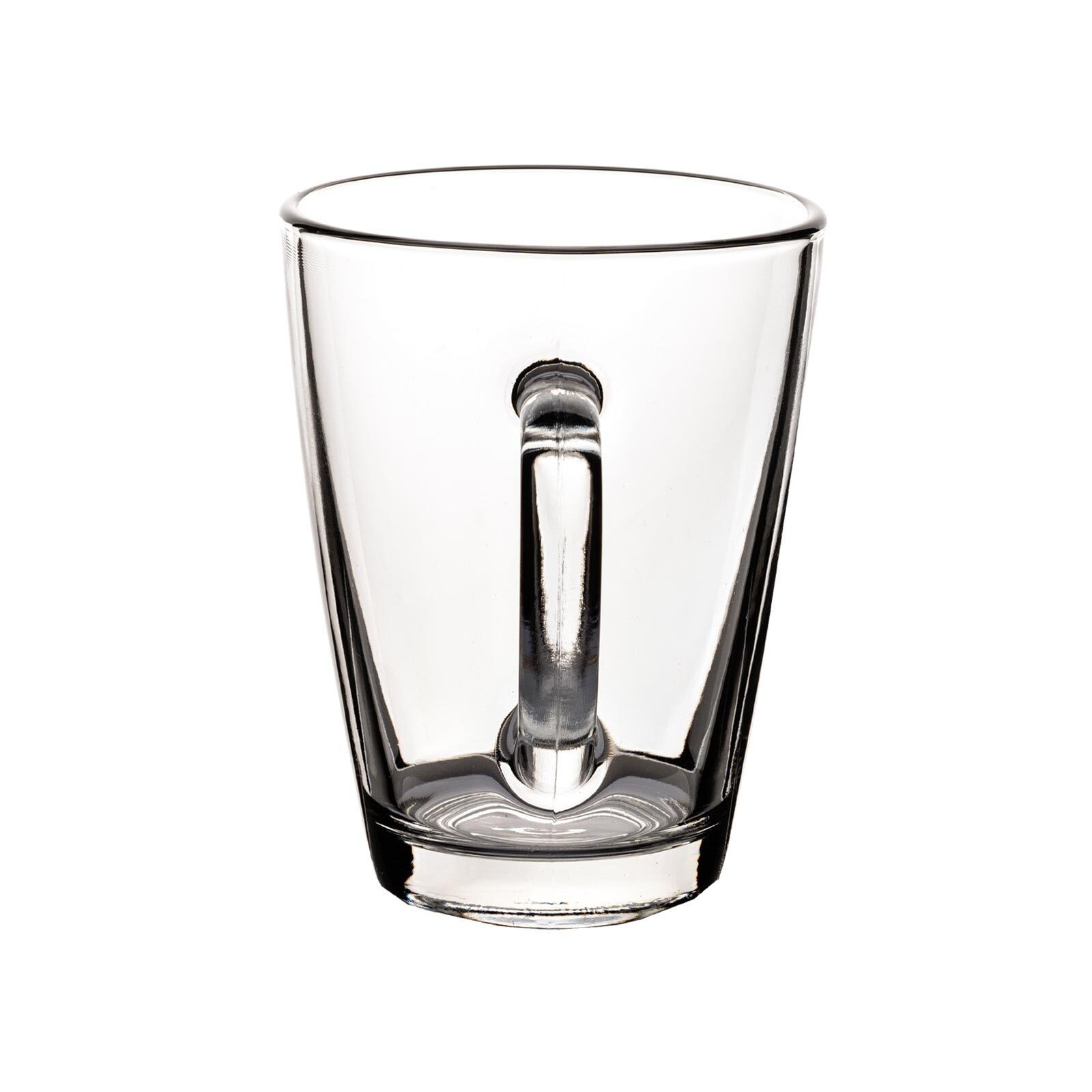 van Well Tasse Nordic Kaffeebecher Teebecher 300 ml 6er Set, 6-tlg., Glas