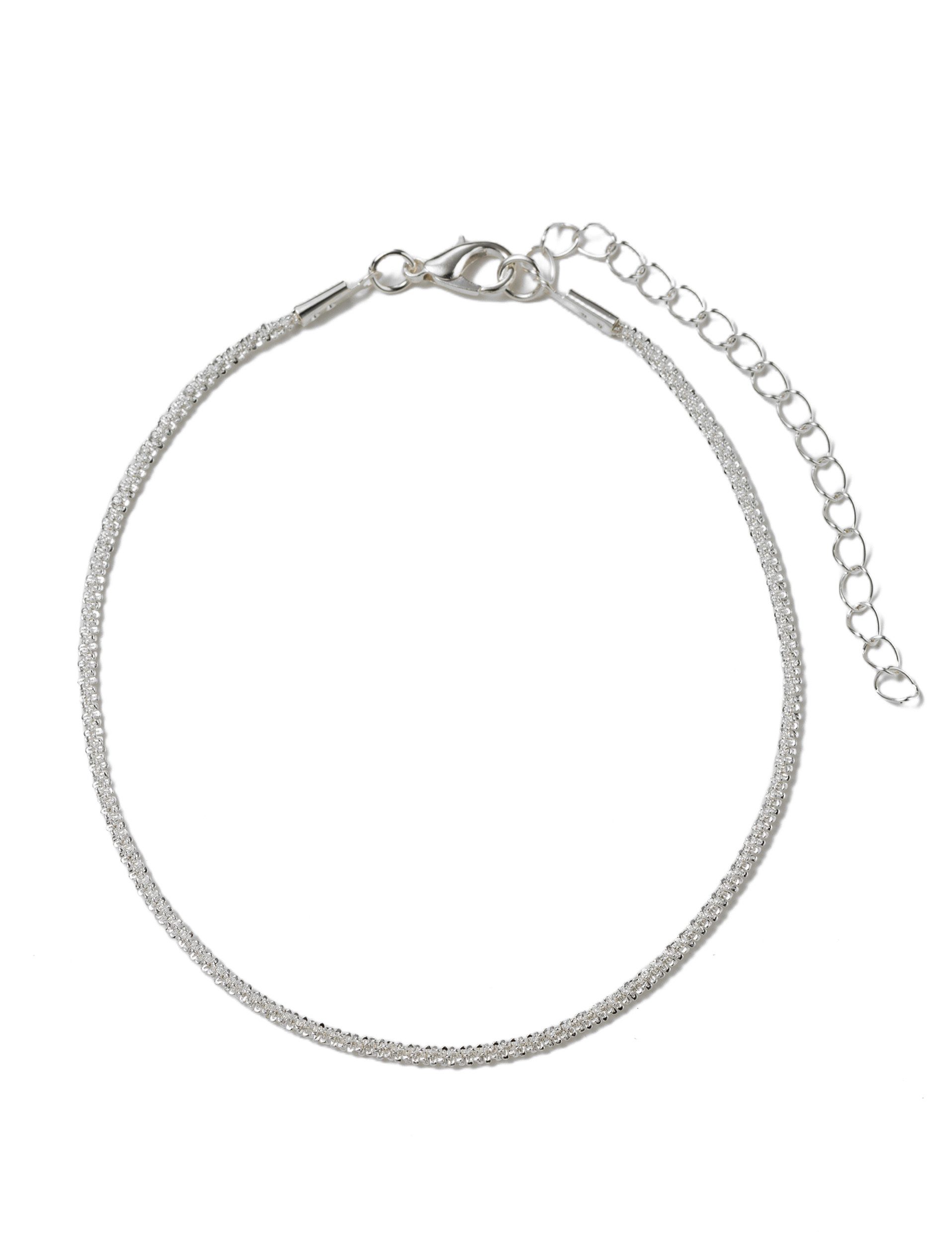 Aniston JEWELRY & WATCHES Fußketten Set Schmuck Geschenk Kupfer Körperschmuck Fußschmuck (Set, 2-tlg), Made in Germany