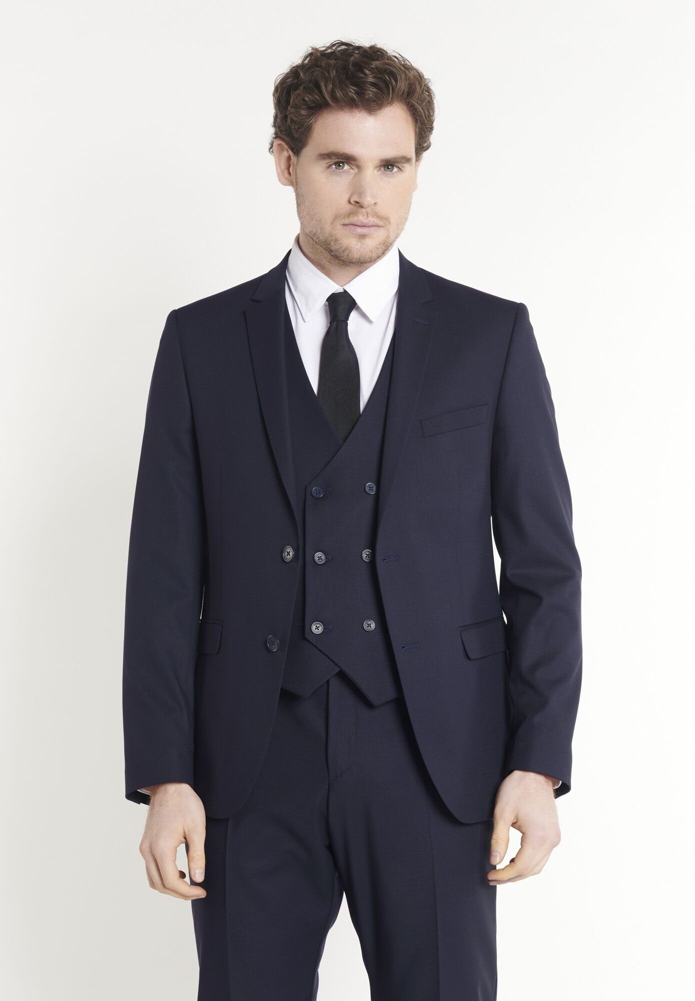 SteffenKlein Anzug Slim-Fit (3-tlg)