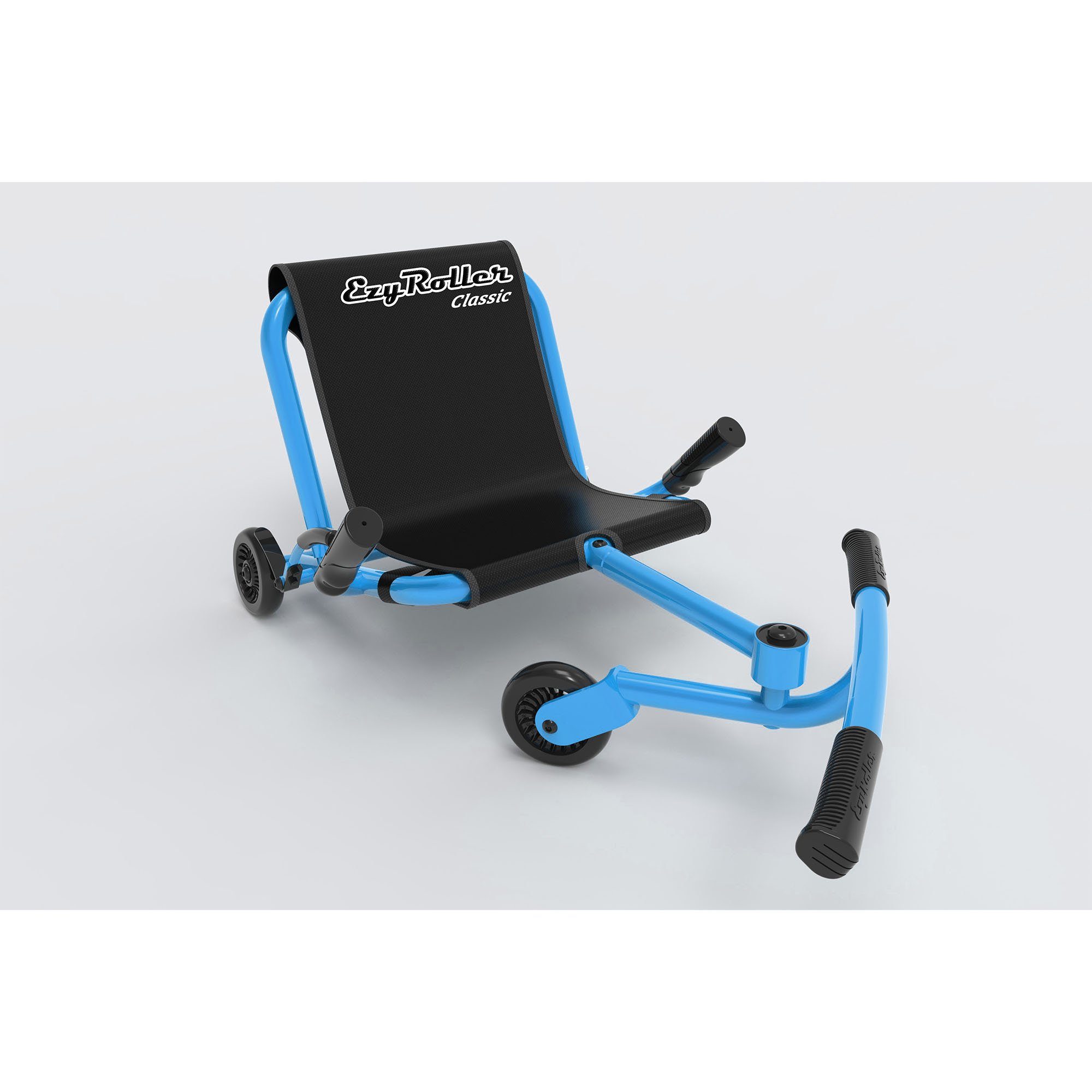 EzyRoller Dreiradscooter Classic, Kinderfahrzeug für Kinder ab 4 bis 14 Jahre Dreirad Trike Funfahrzeug blau