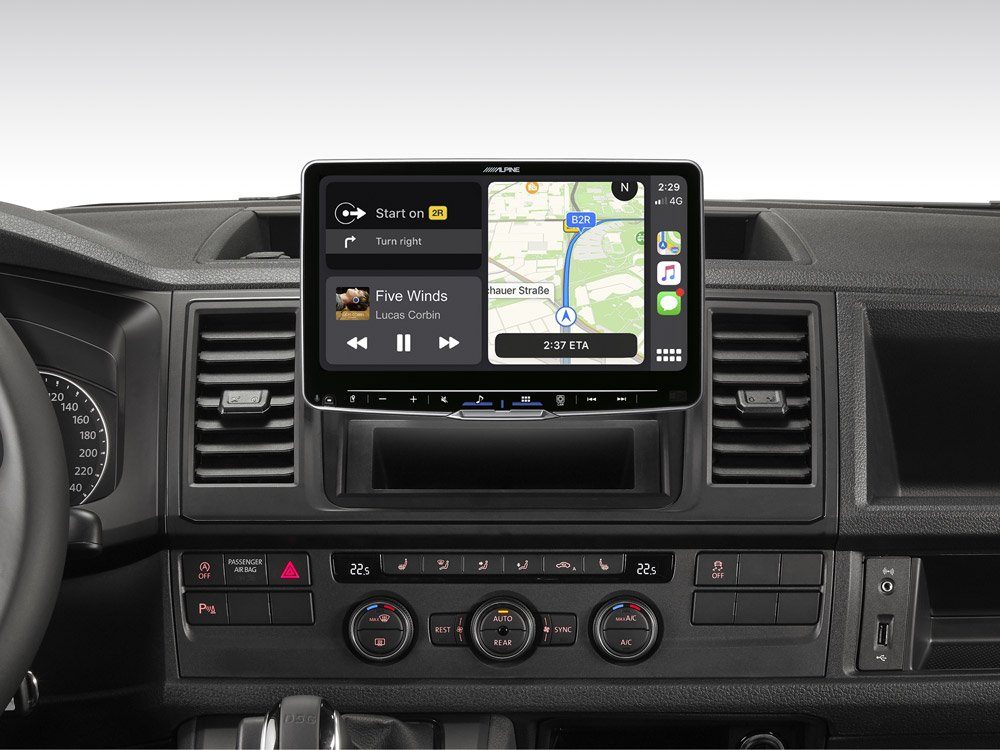 iLX-F905T6 Autoradio VW T5 T6 9-Zoll 1-DIN Einbaugehäuse Autoradio