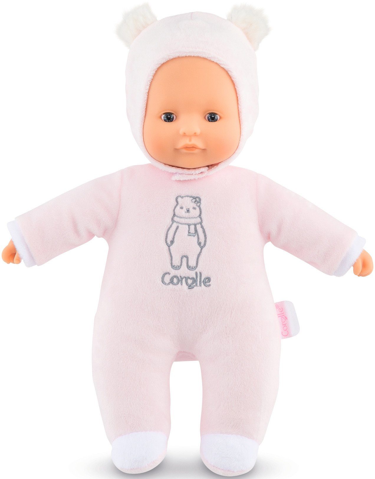 Babypuppe Mon Doudou, Sweetheart, Bär rosa