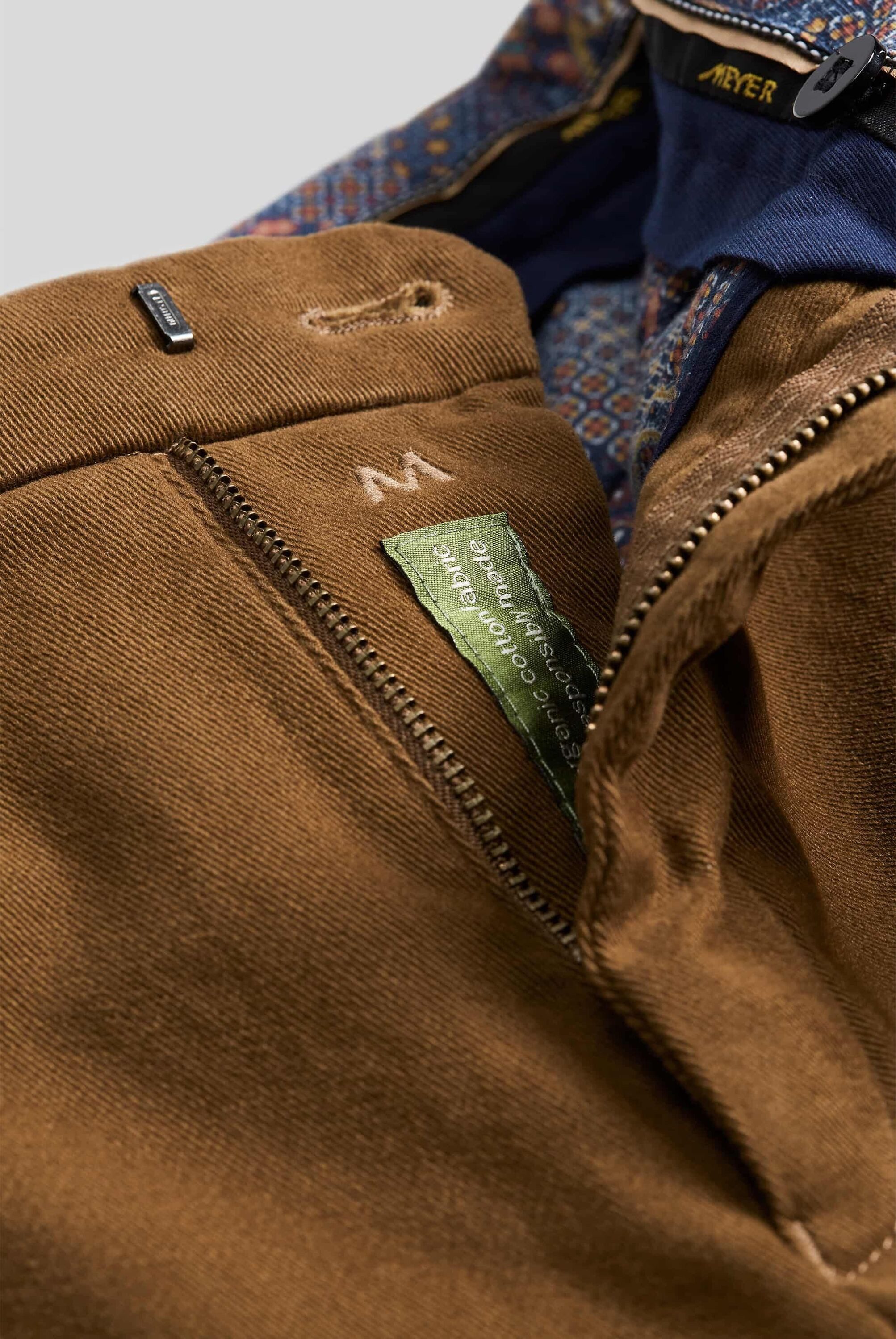 MEYER Chinos Bonn Super-Stretch Winter Twill, mit Stretch-Dehnbund