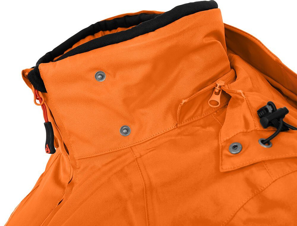 Bergson Skijacke mm Wassersäule, Langgrößen, Skijacke, 12000 DESTINY Damen orange wattiert