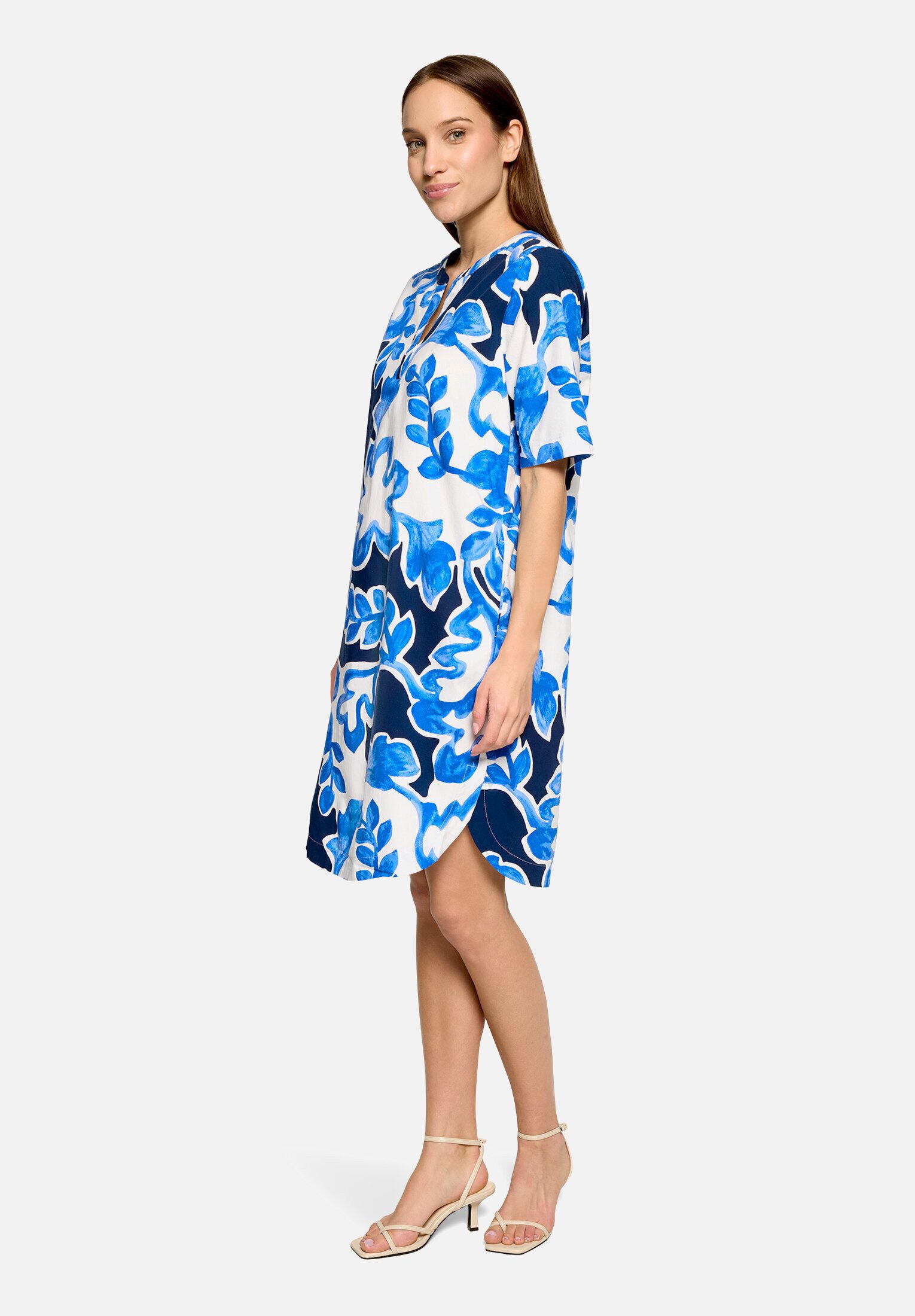 Betty&Co Hemdblusenkleid Damen mit Print