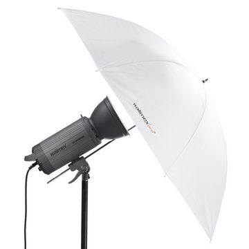 Walimex Pro Durchlichtschirm Durchlichtschirm weiß, 109cm