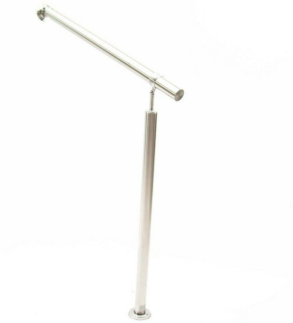 Apex Treppengeländer Edelstahl Treppengeländer 100 Handlauf Geländer Brüstung, 100 cm Länge