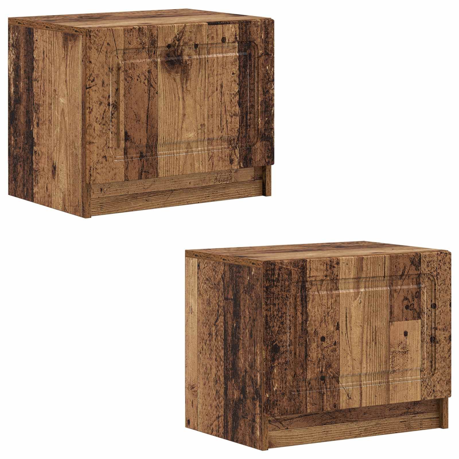 vidaXL TV-Schrank TV-Schrank Altholz Holzwerkstoff