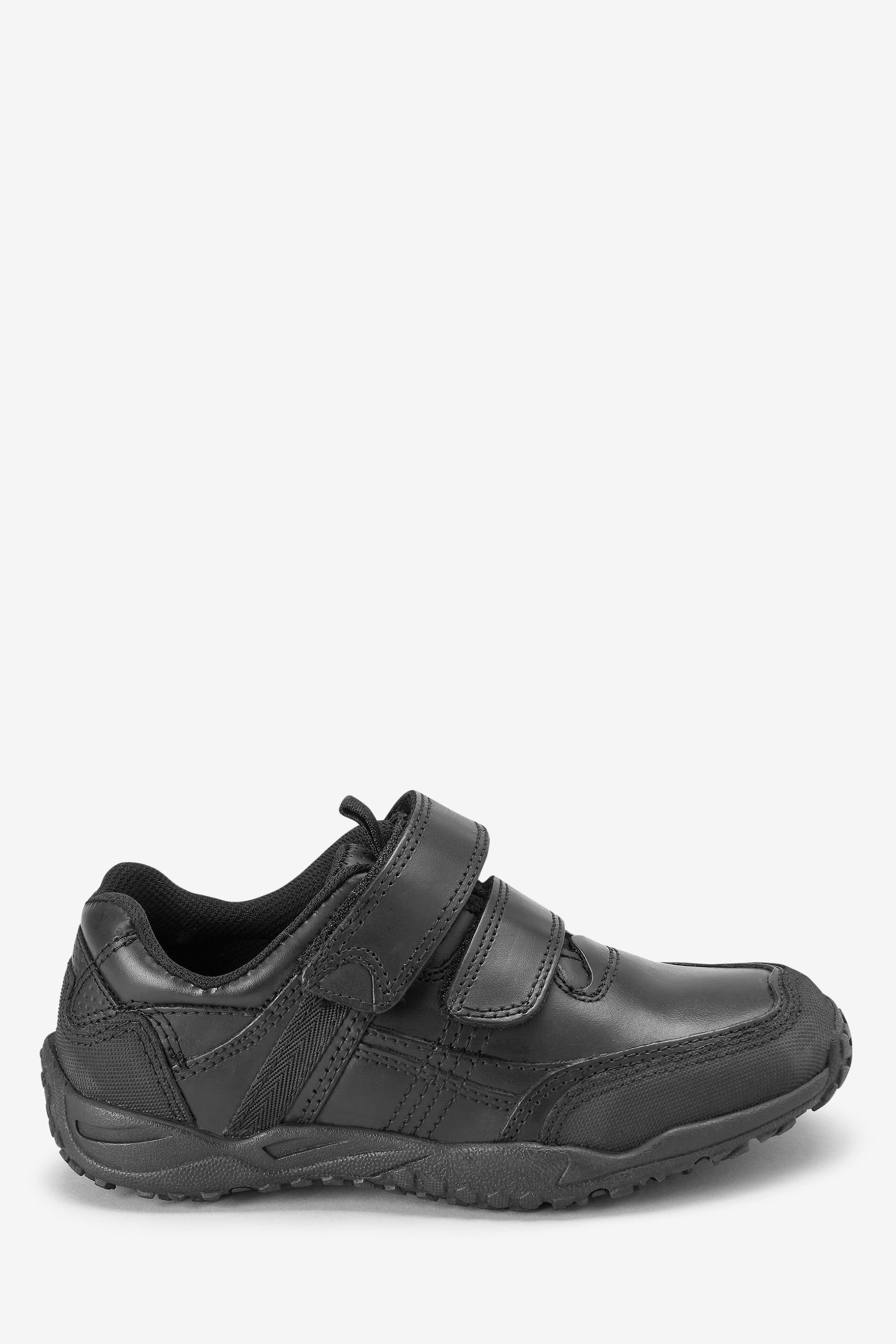 Next Lederschuhe mit zwei Riemenverschlüssen Klettschuh