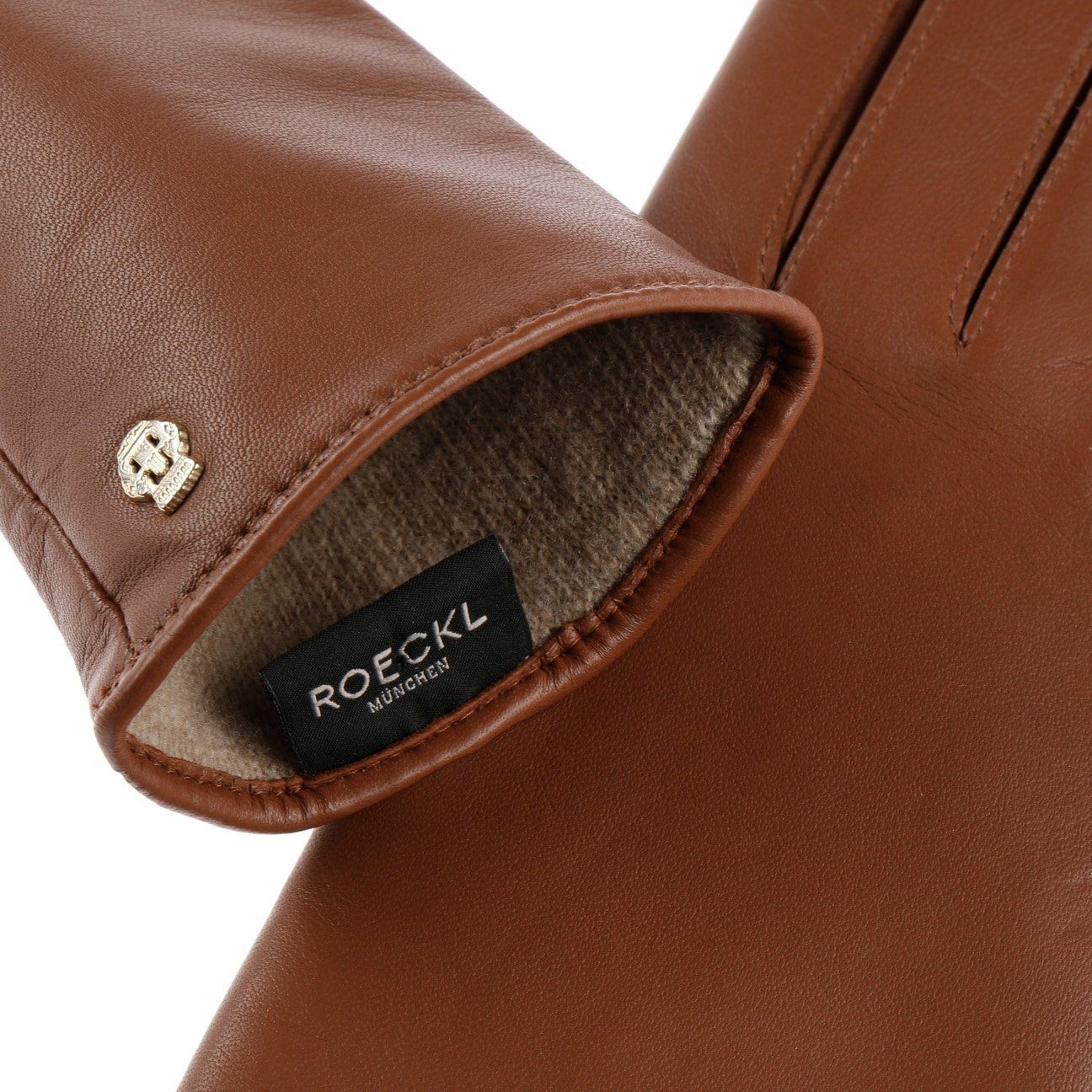 Roeckl Lederhandschuhe (1-St) Nappalederhandschuhe mit Futter günstig online kaufen