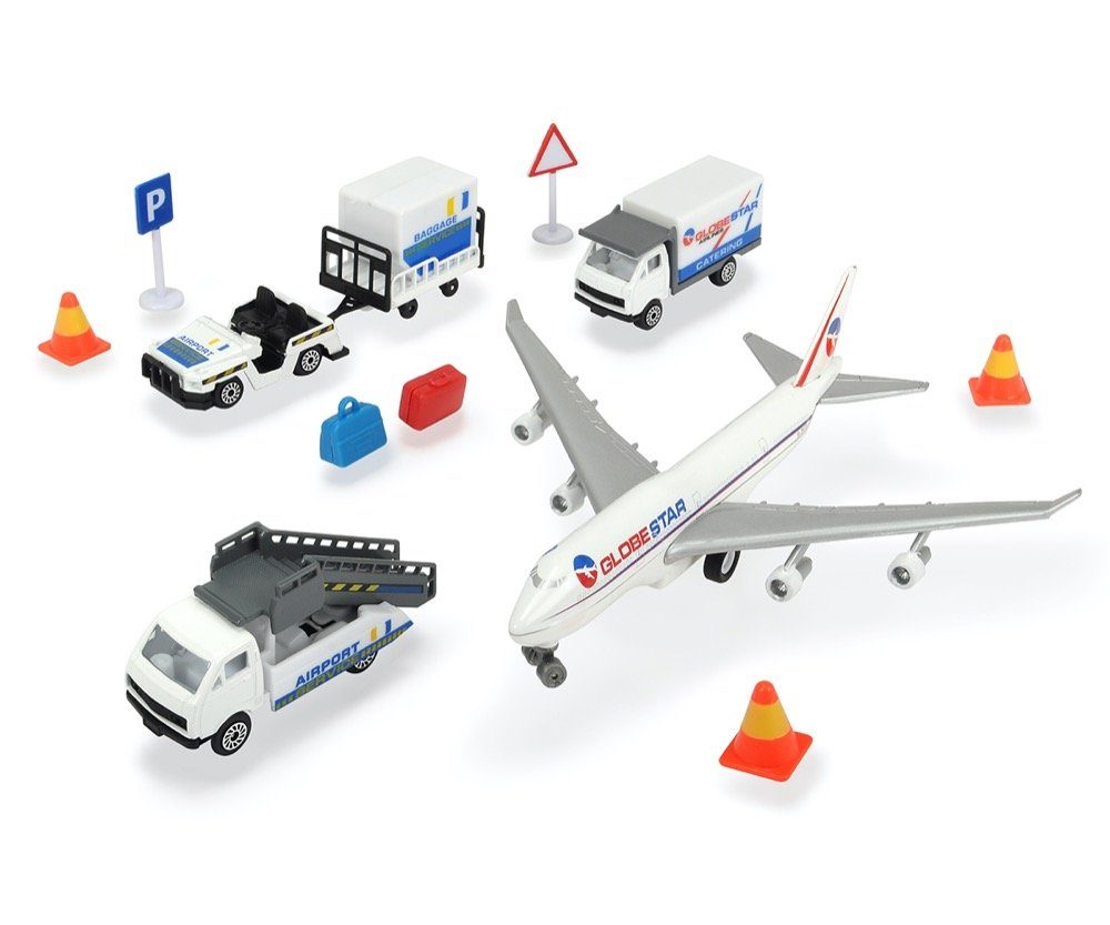 Dickie Toys Spielzeug-Flugzeug City Airport Playset 203743001 günstig online kaufen