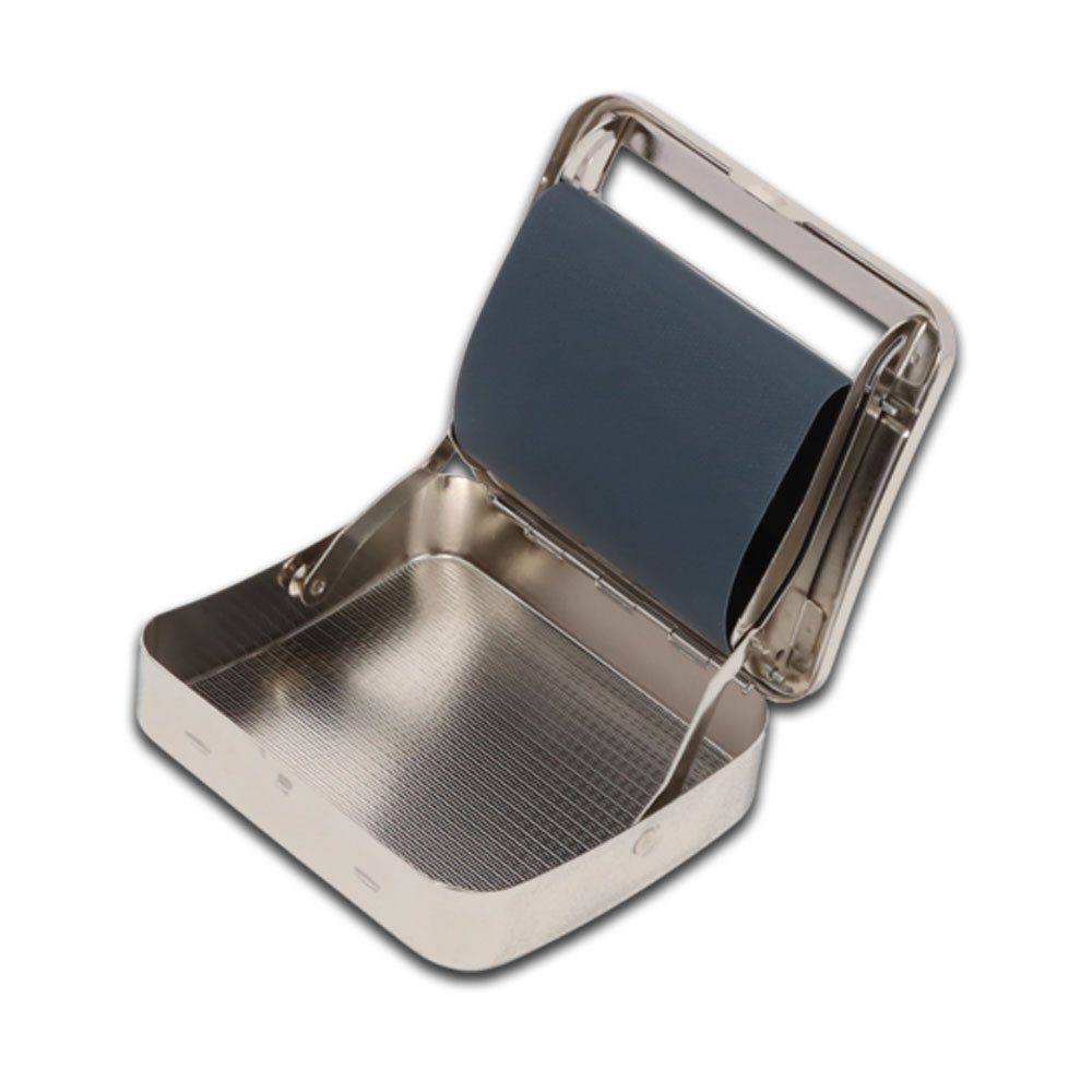 Coumo Tischdrehmaschine 2er Set Rollmaschine, Premium Metall Rollbox Fertiger Wickler